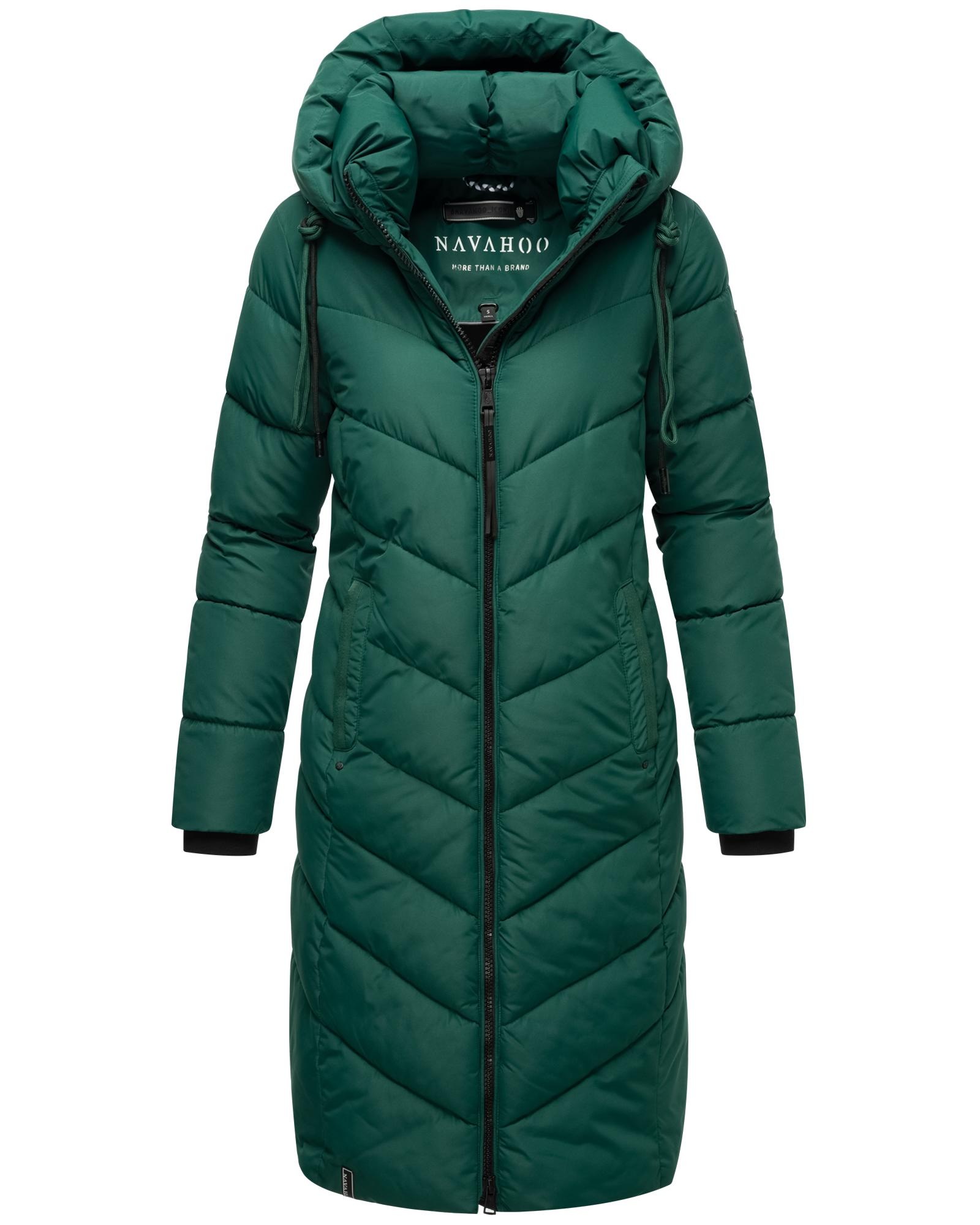 Navahoo Steppmantel »Sahnekatzii XIV«, Schicker Wintermantel mit kuschlig warm wattiertem Kragen