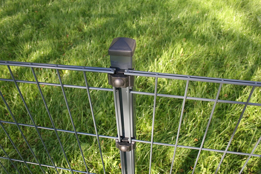 KRAUS Zaunpfosten »Modell K mit Klemmhaltern«, Zaunpfosten 4x4x150 cm, für Höhe 100 cm