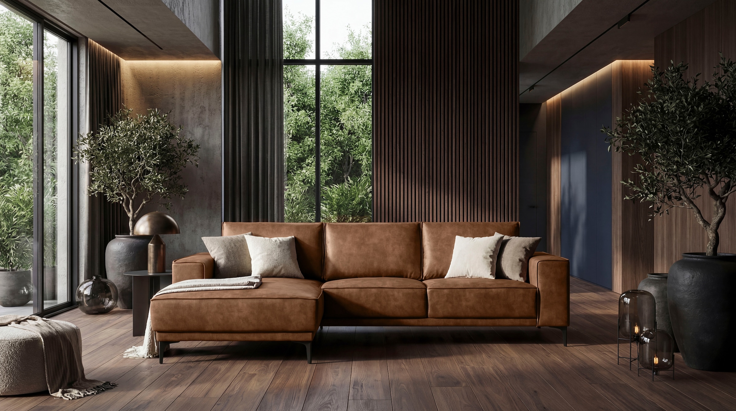 OTTO home Ecksofa "Polsterecke Oland, Struktur, Flachgewebe, Luxus-Microfas günstig online kaufen