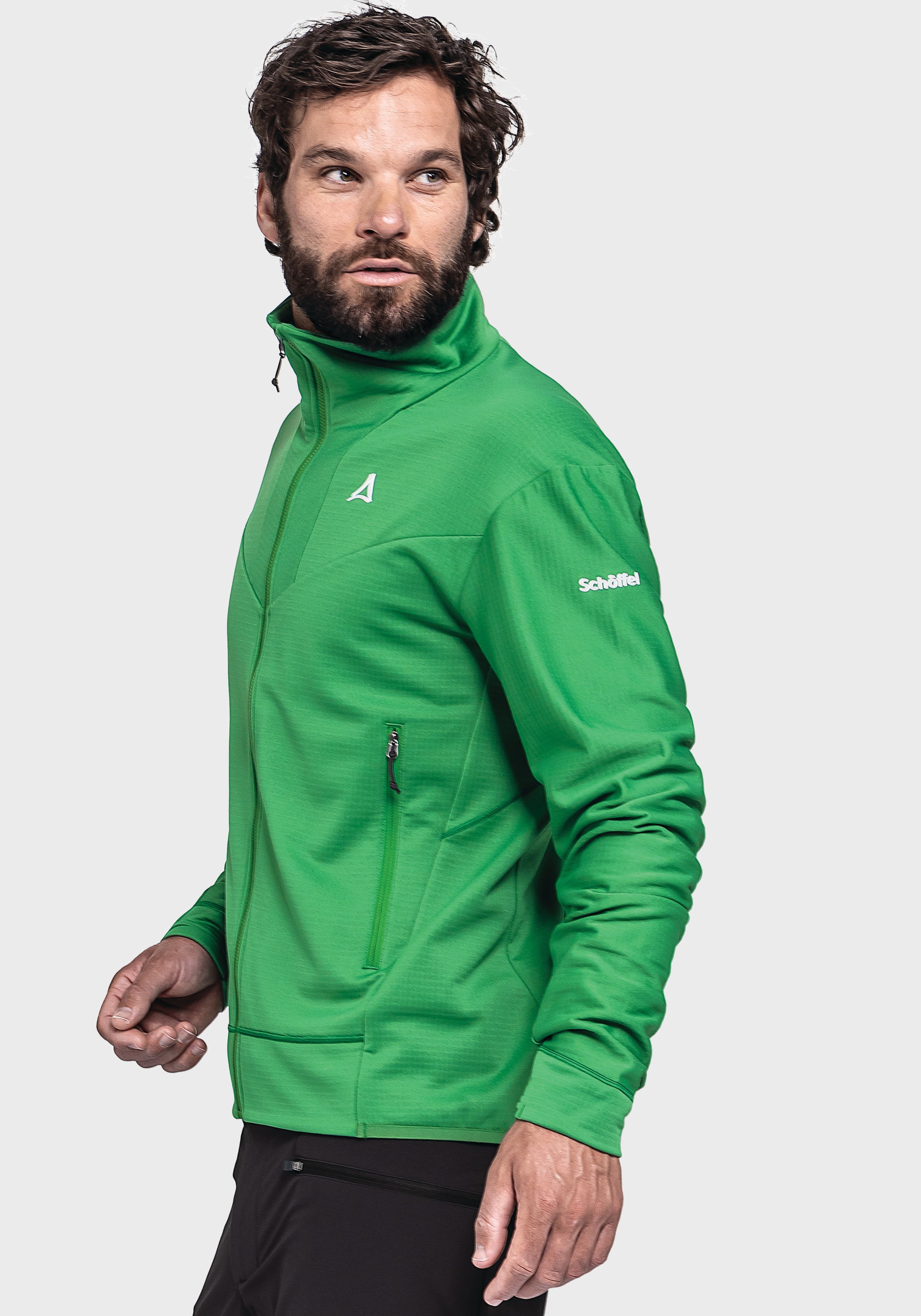 Schöffel Fleecejacke »Mountain Fleece Jkt Style Blaueis MNS«, ohne Kapuze