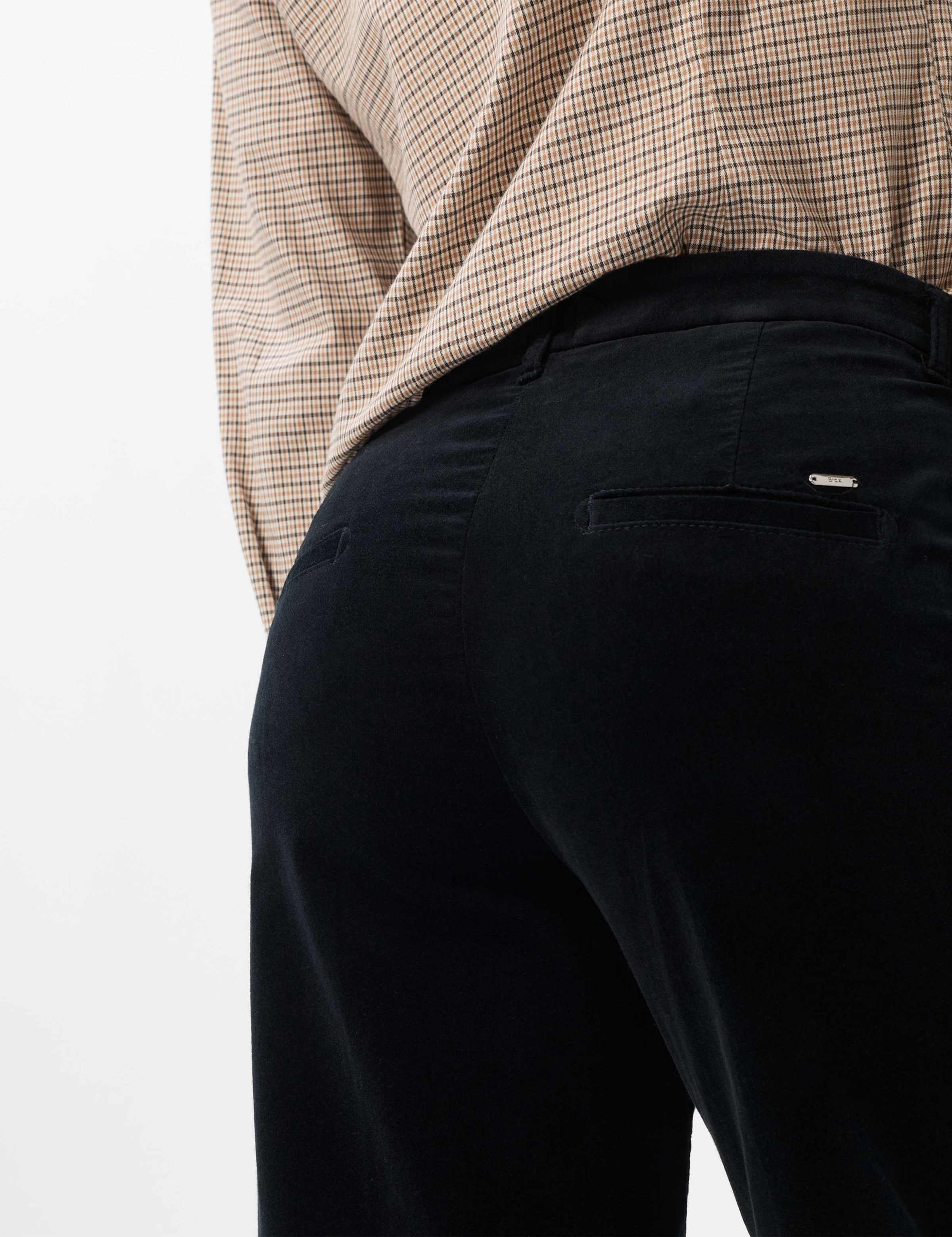 Brax 5-Pocket-Hose »Style MAINE«  Velvet: Palazzohose im Wide Leg