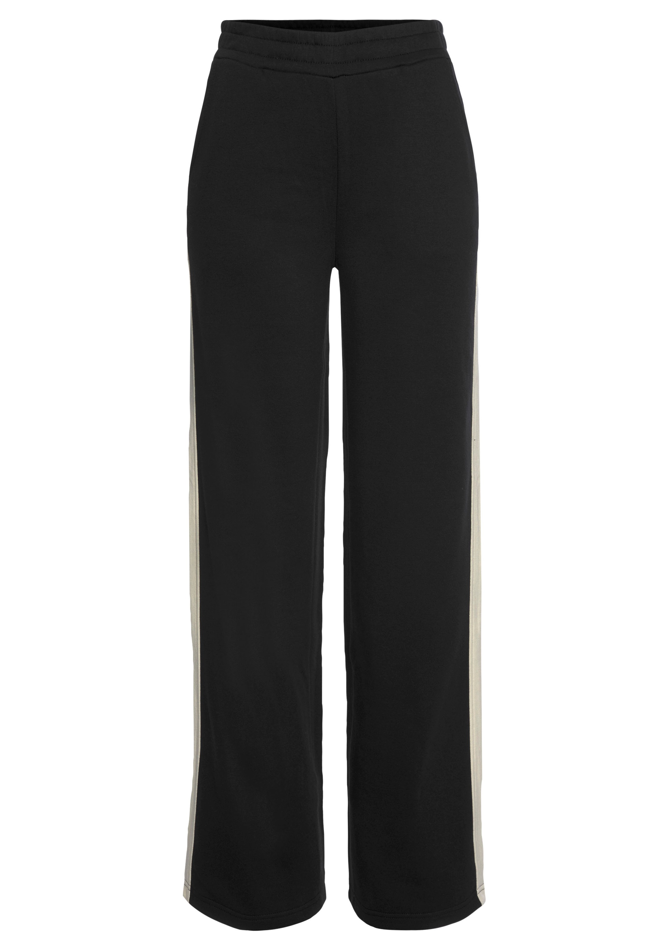 LASCANA Sweathose, mit weitem Bein, Loungewear günstig online kaufen