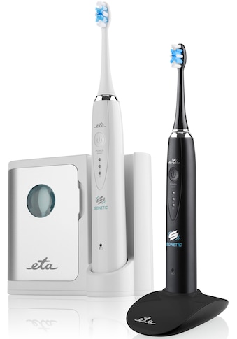 Elektrische Zahnbürste »SONETIC ETA370790010«, weiß & schwarz