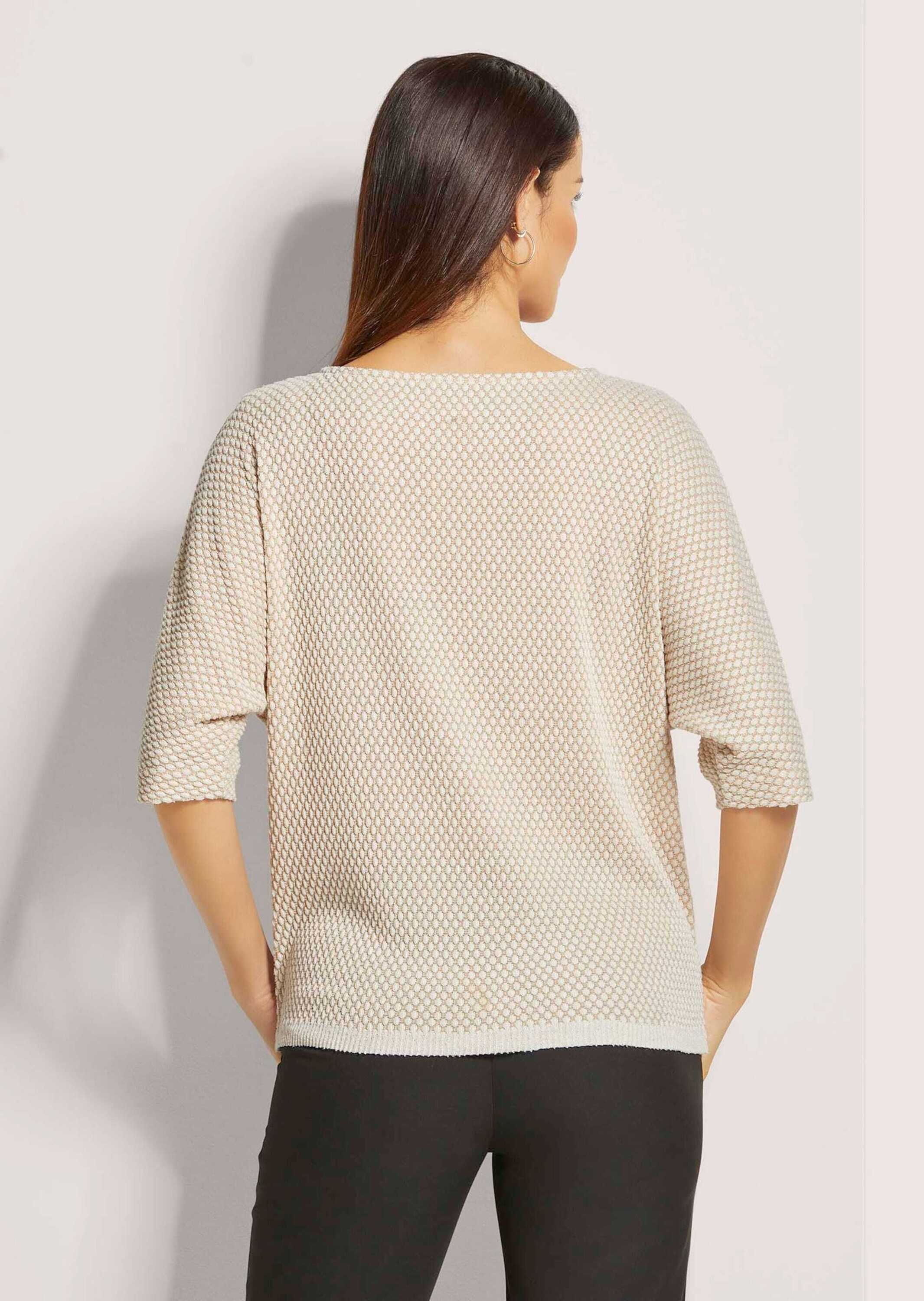 Madeleine Shirt Sweatshirt Beige Size 40 3