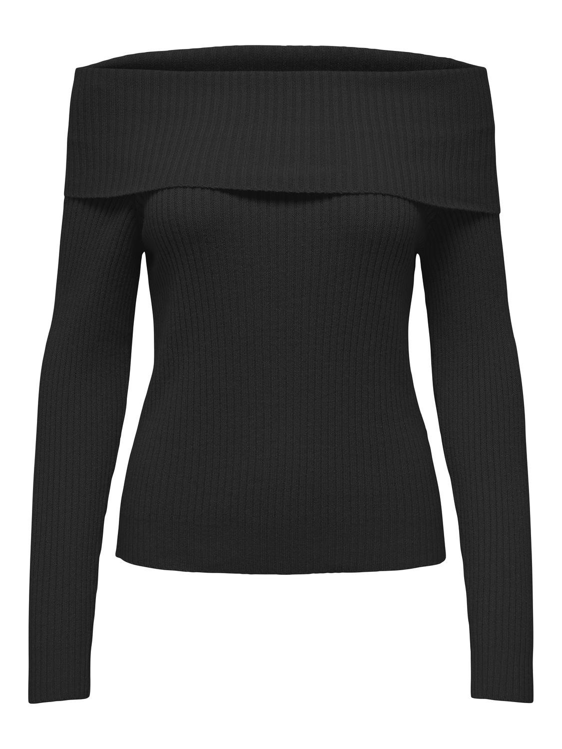 ONLY Strickpullover »ONLKATIA LS OFF SHOULDER KNT«