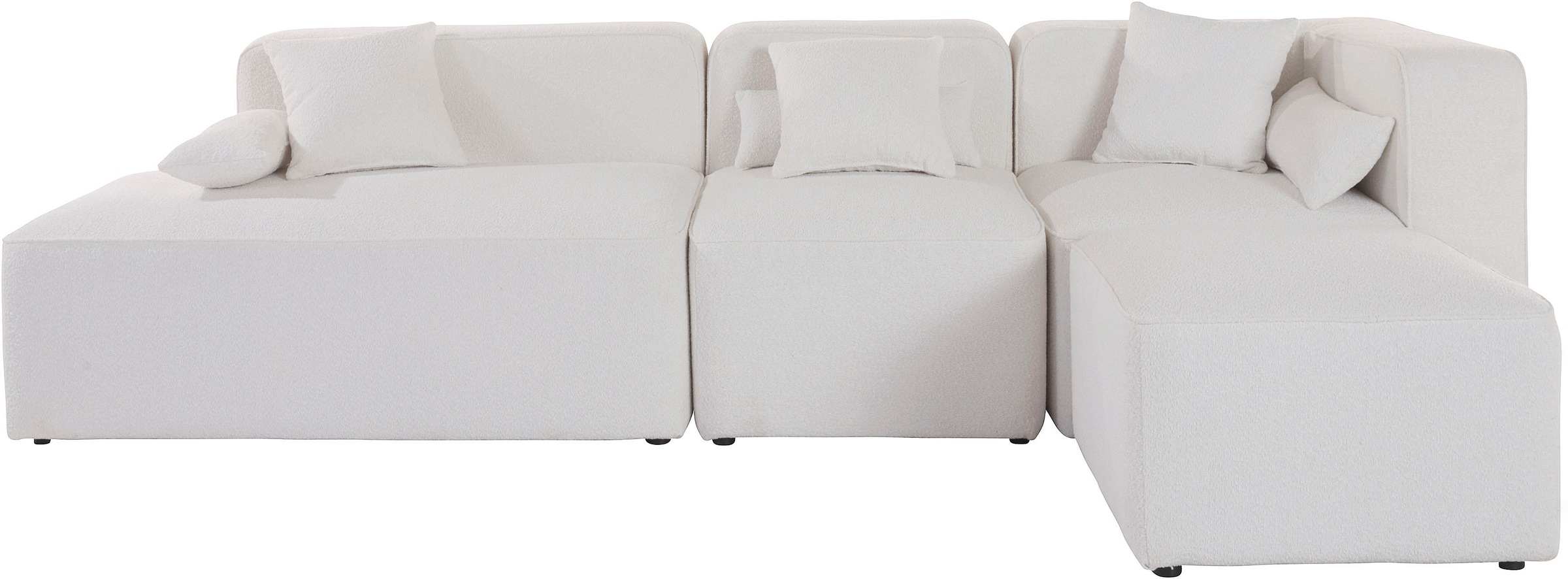 Home affaire Ecksofa "Sundstrup L-Form" Modulserie, individuelle Zusammenst günstig online kaufen