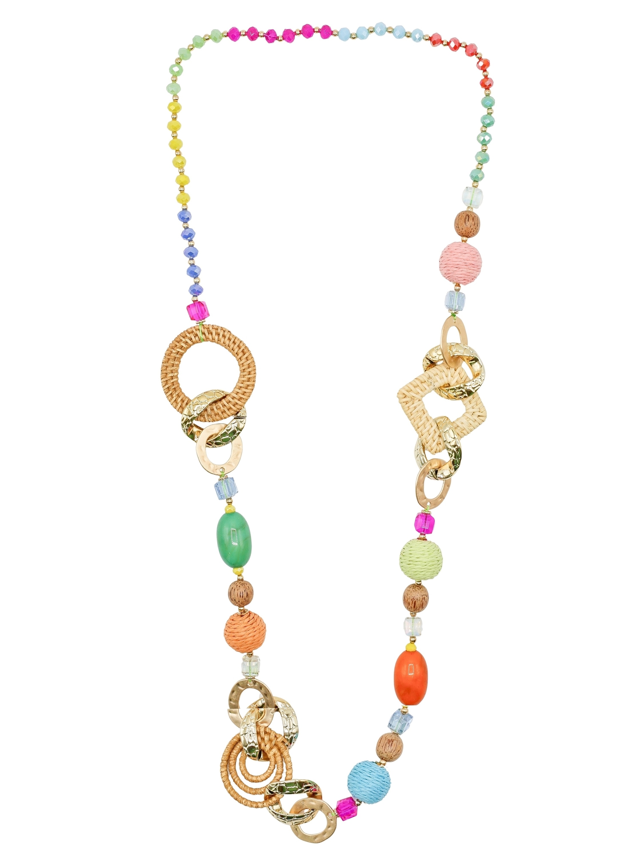 COLLEZIONE ALESSANDRO Lange Kette "Tropicana", farbenfrohe Statementkette günstig online kaufen