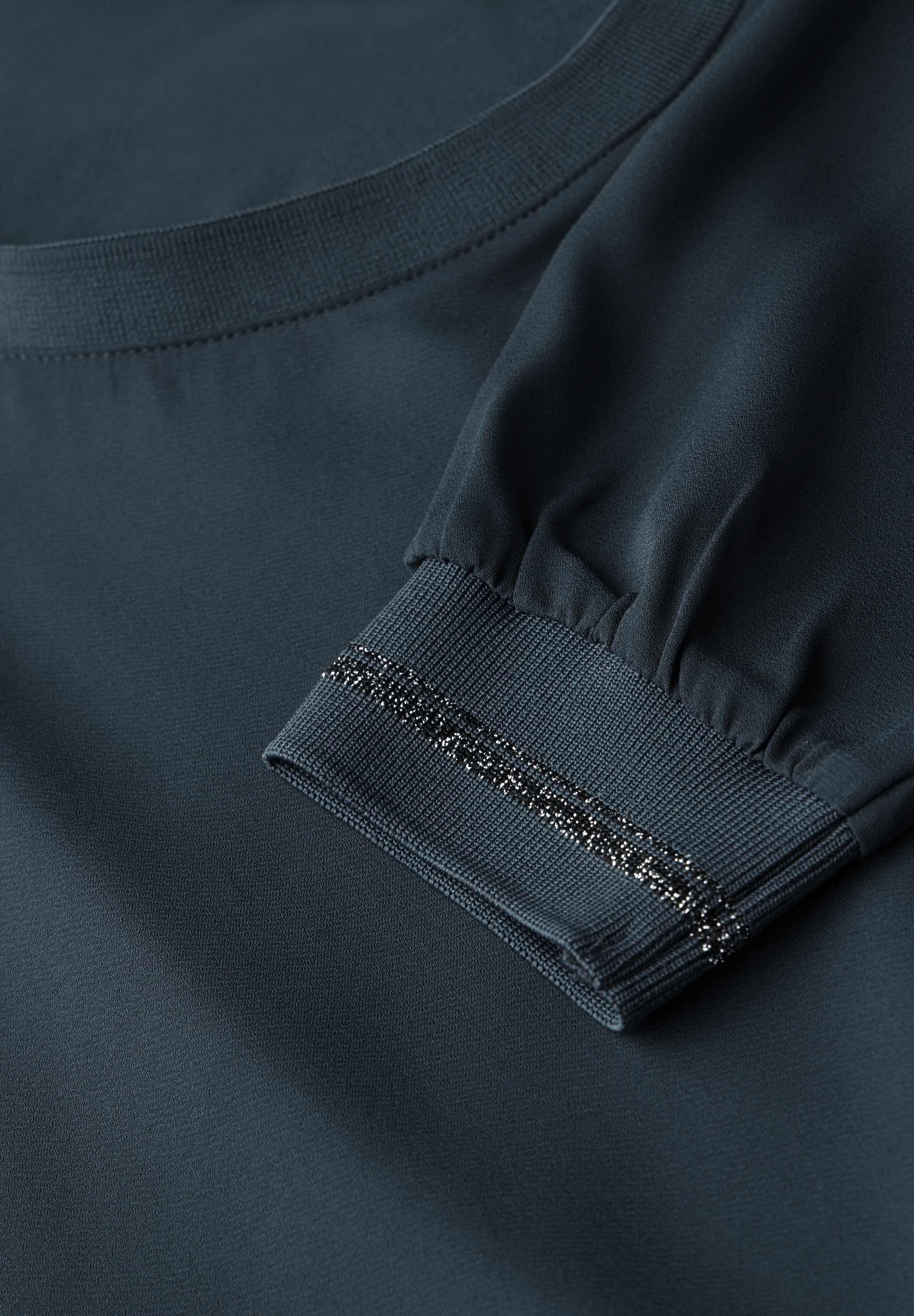 STREET ONE Langarmshirt, mit Rundhalsausschnitt