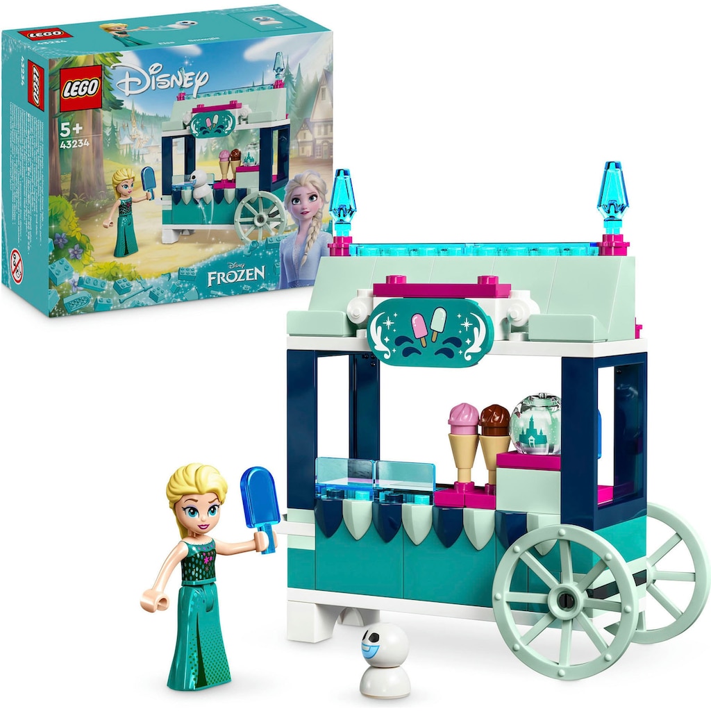 LEGO® Konstruktionsspielsteine »Elsas Eisstand (43234), LEGO Disney Princess«, (82 St.)