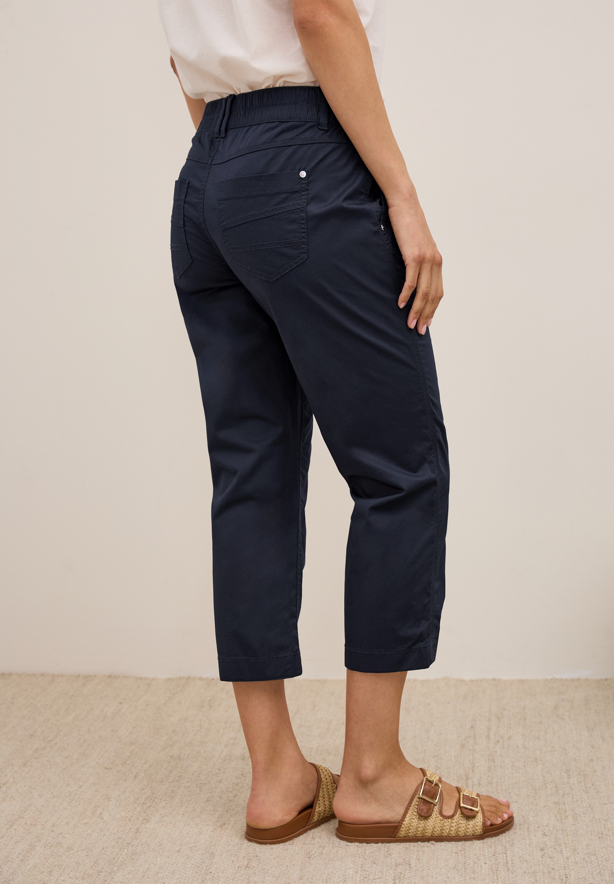 Cecil 3/4-Hose "Style NEW YORK", mit Gummibund und Eingrifftaschen günstig online kaufen