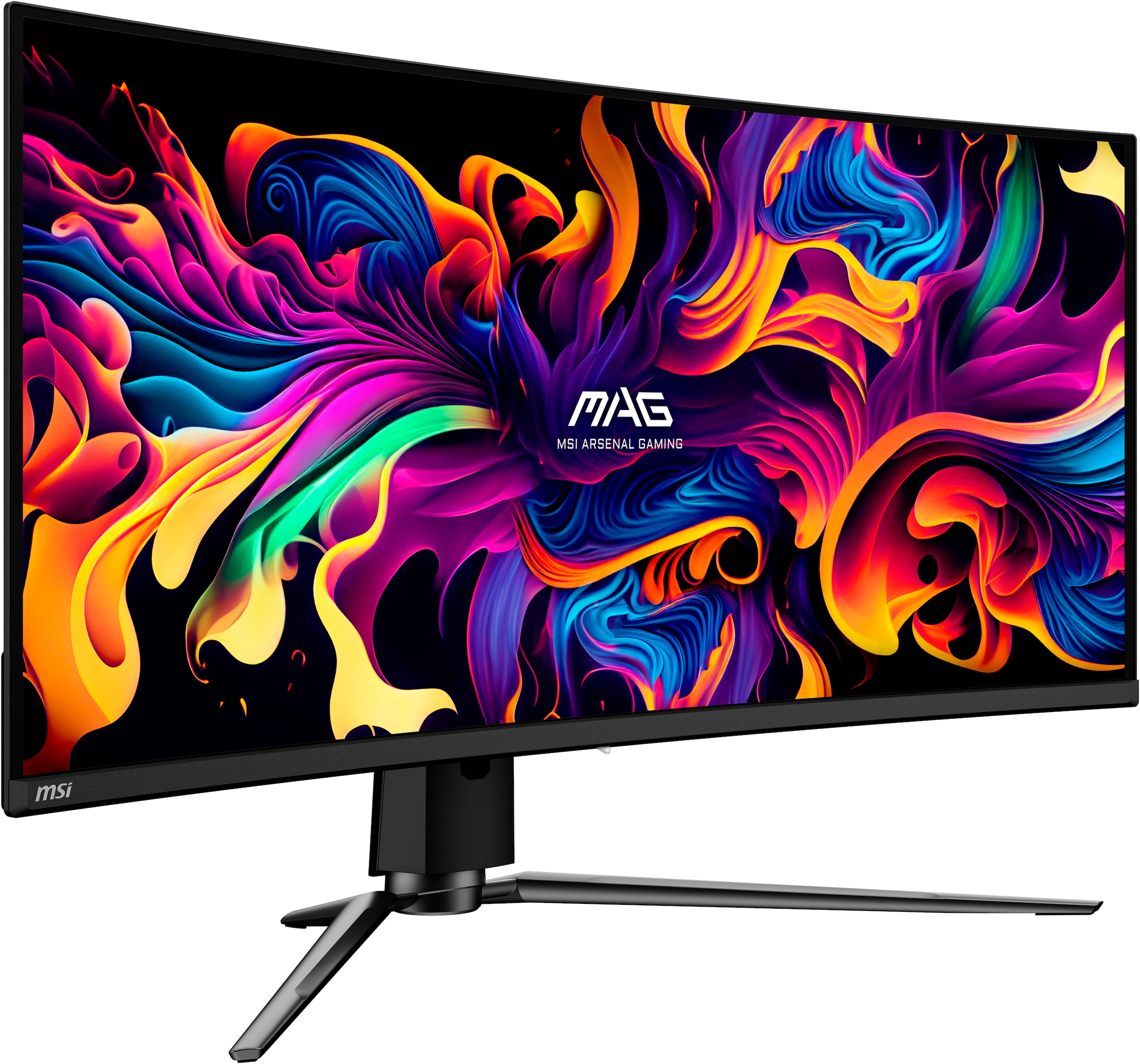 MSI Curved-Gaming-Monitor »MAG 341CQP QD-OLED«, 87 cm/34 Zoll, 3440 x 1440 px, UWQHD, 0,03 ms Reaktionszeit, 175 Hz