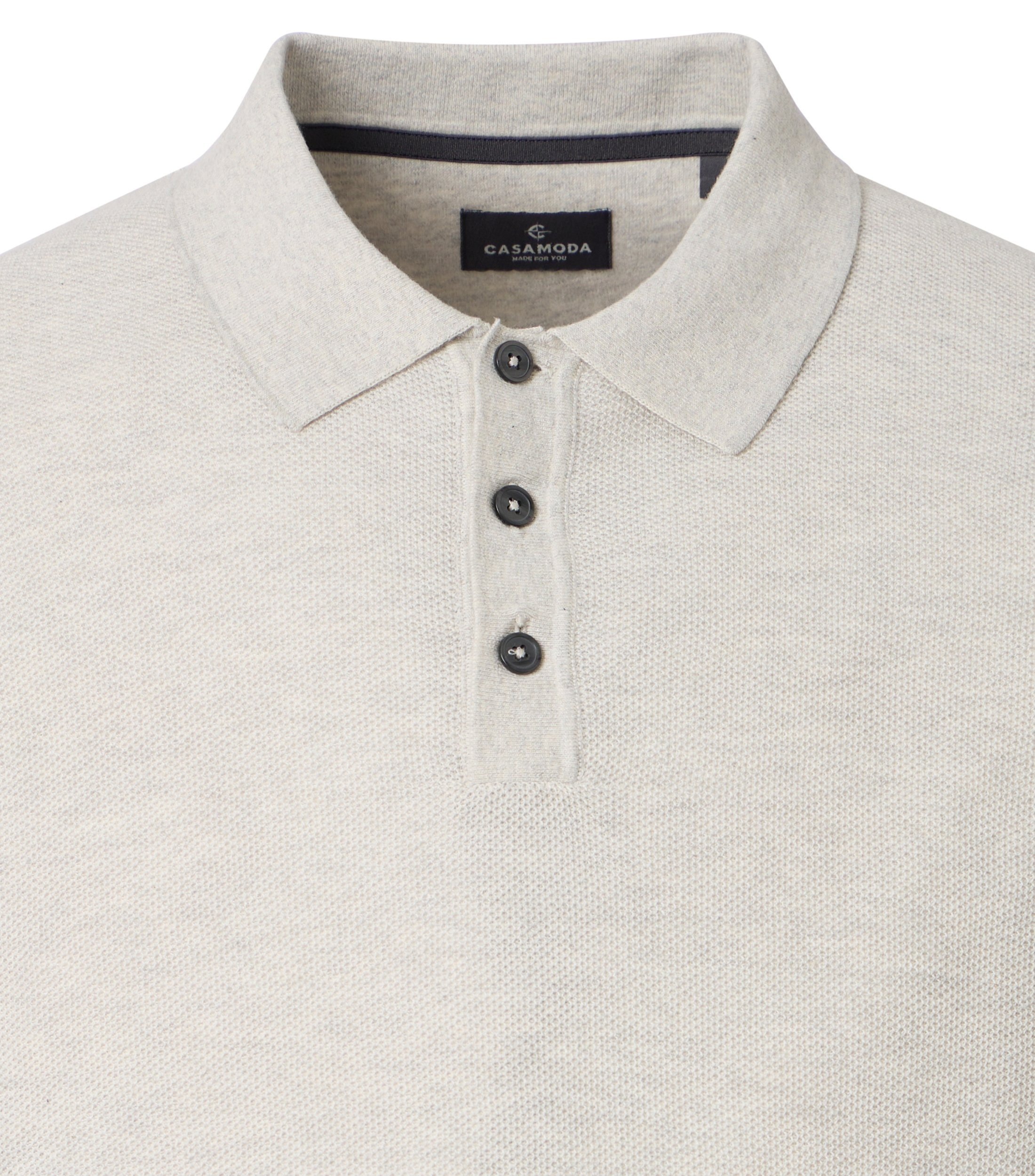 CASAMODA Poloshirt »CASAMODA Polo-Shirt uni«