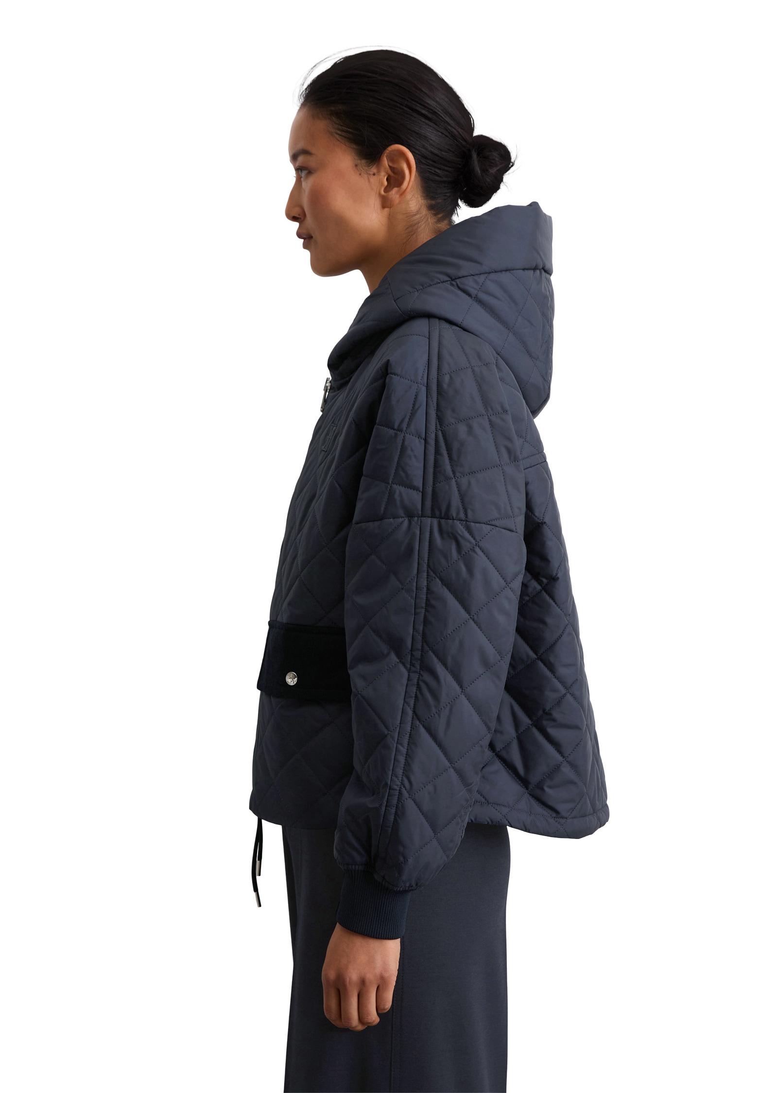 Marc O'Polo Outdoorjacke »aus recyceltem Polyester«, mit Kapuze