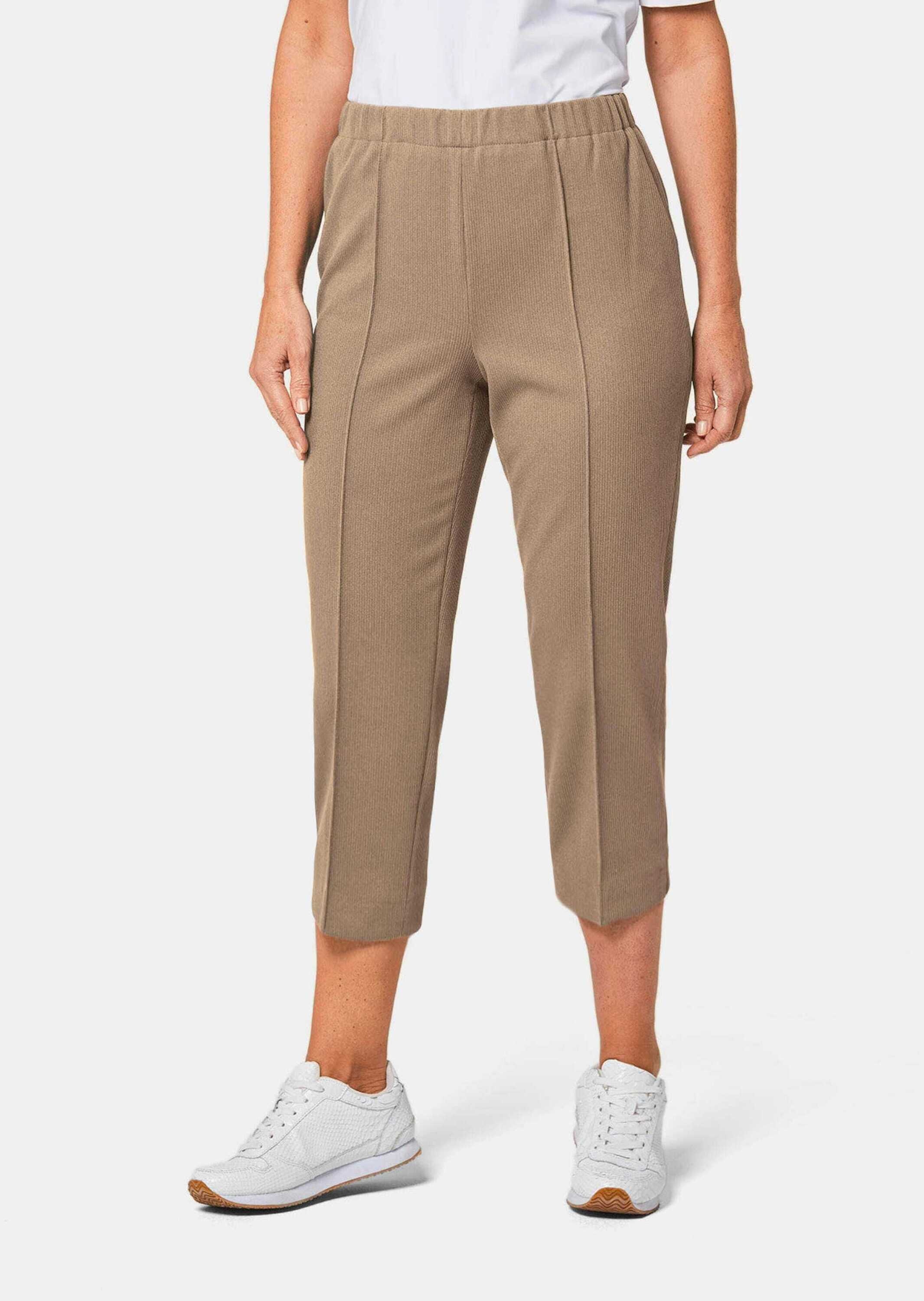 GOLDNER Caprihose »7/8-Rippenhose Trageangenehme 7/8-Rippenhose«