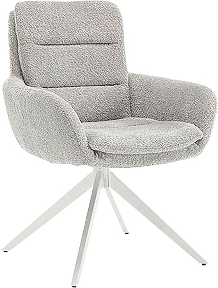 Home affaire Esszimmerstuhl "Taragona", (Set), 2 St., Boucle, mit unterschi günstig online kaufen