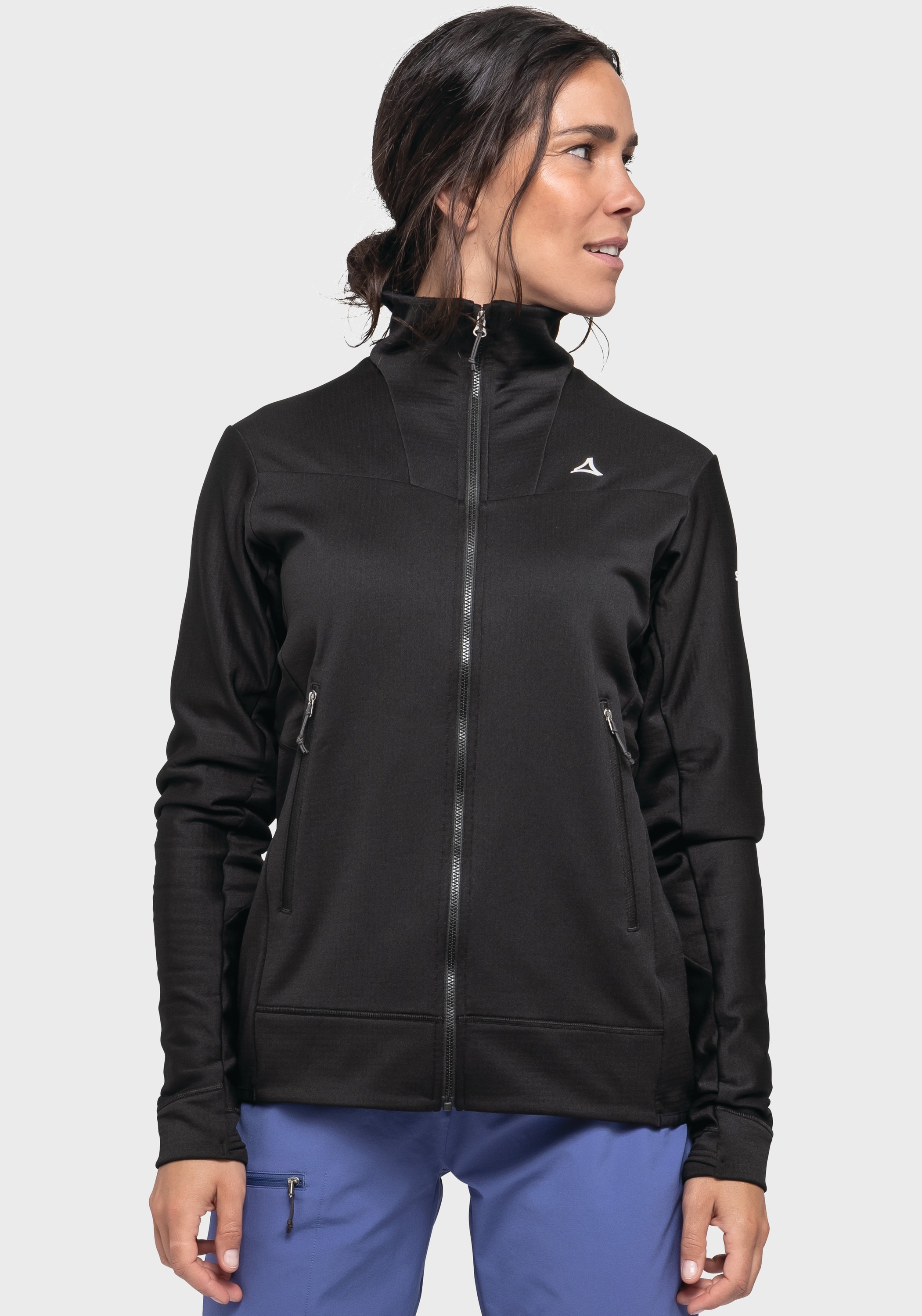 Schöffel Fleecejacke »Mountain Fleece Jkt Style Blaueis WMS«, ohne Kapuze