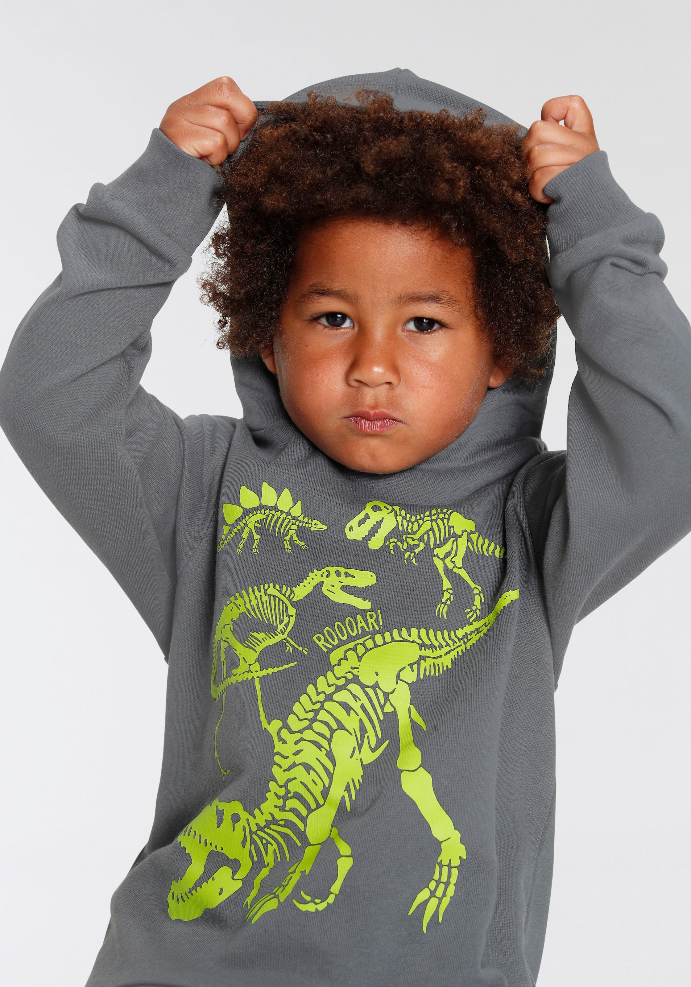 online Kapuzensweatshirt »DINO« KIDSWORLD | BAUR kaufen