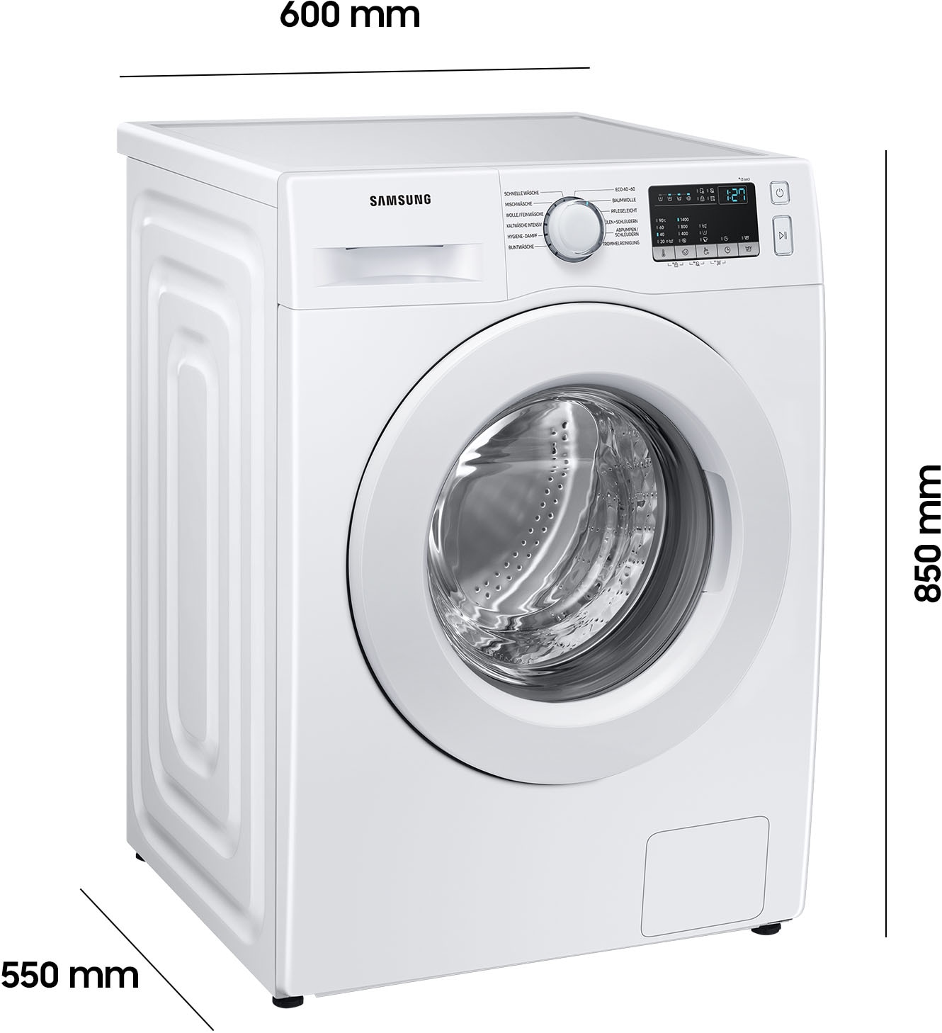 Samsung Waschmaschine »WW90T4048EE«, 9 kg, 1400 U/min