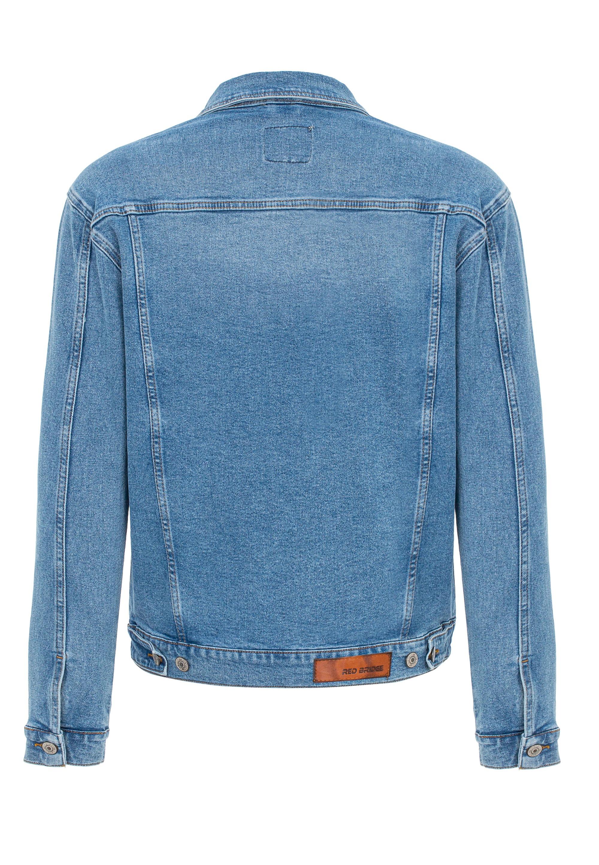 RedBridge Jeansjacke »Walton«, im klassischen Look mit Ziernähten