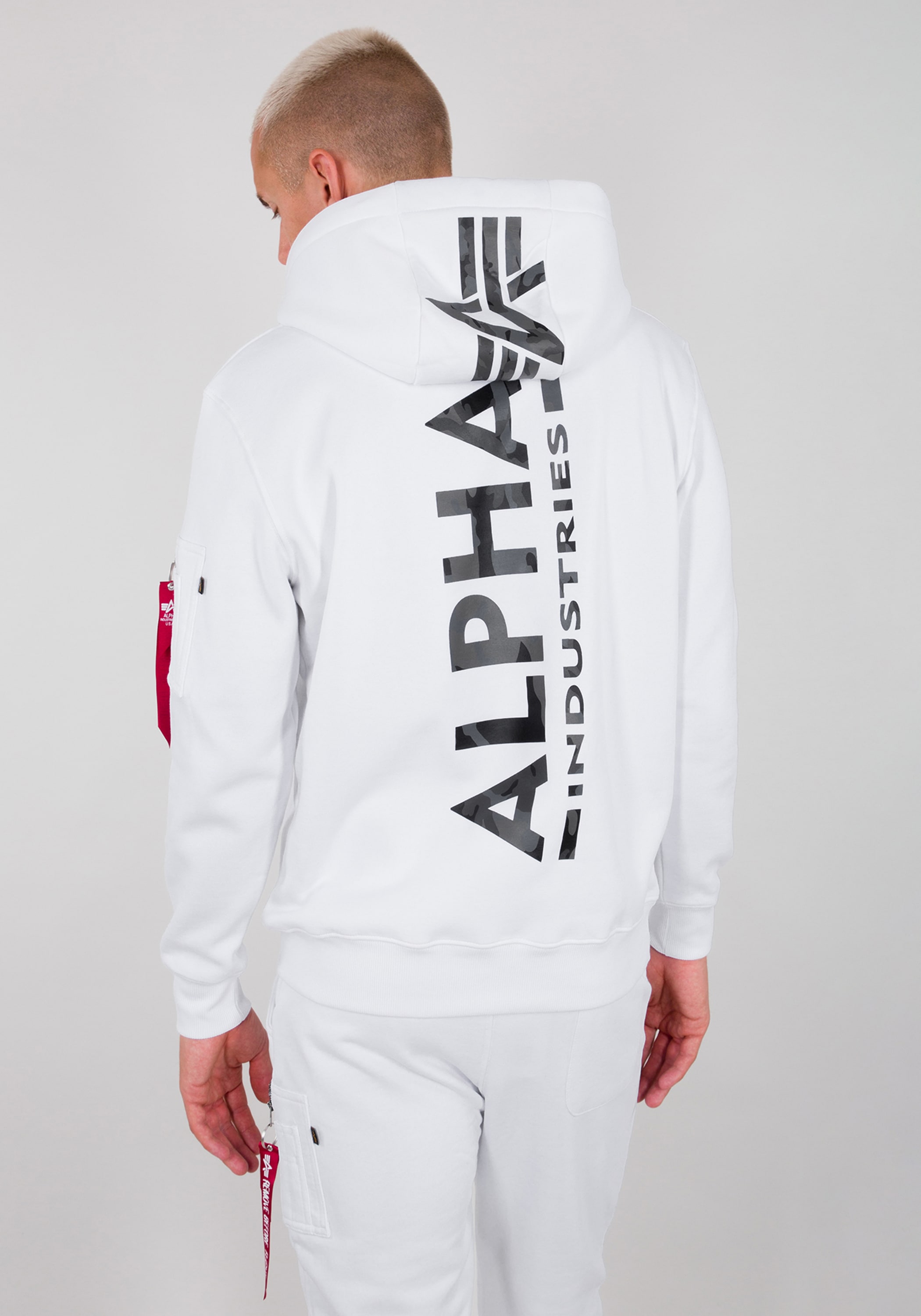Alpha Industries Hoodie »Alpha Industries Men - Hoodies BP Hoodie Camo Print«