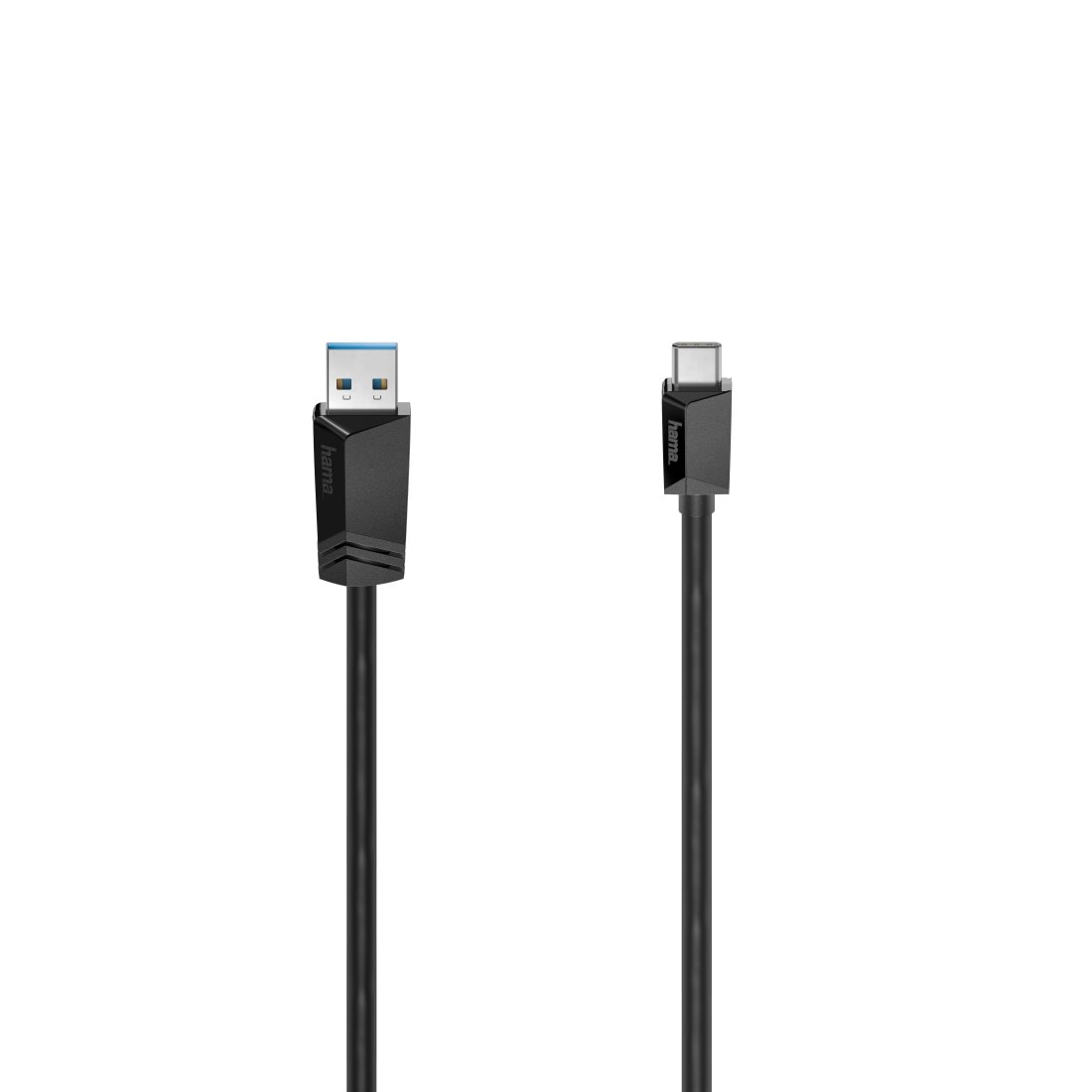 Hama USB-Kabel »USB C Kabel, USB A Stecker, USB C Stecker, USB 3.2 Gen2, 10 Gbit s«, USB-C-USB Typ A, 100 cm