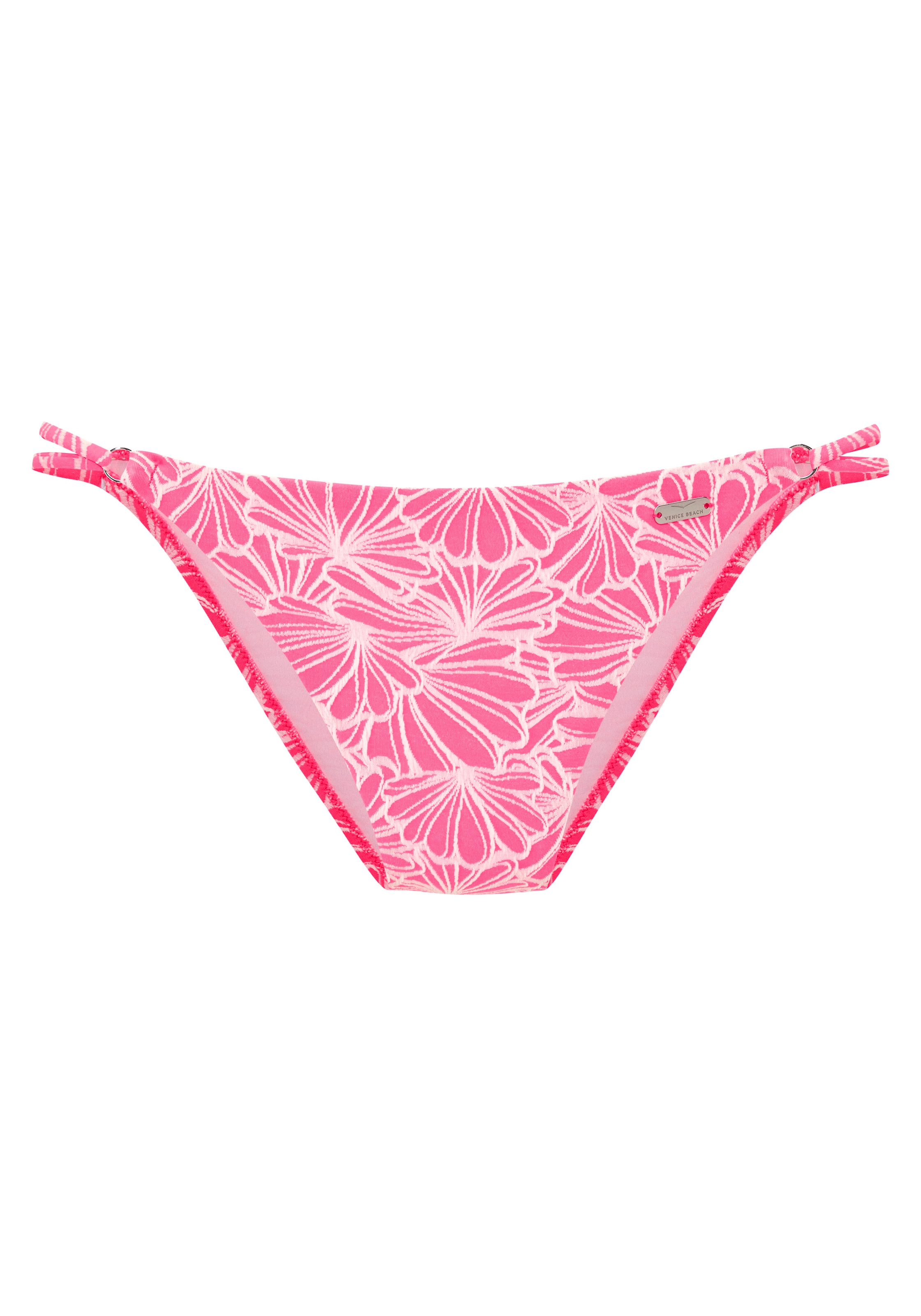 Venice Beach Bikini-Hose »Peony« in knapper Schnittform und modischer Strukturware