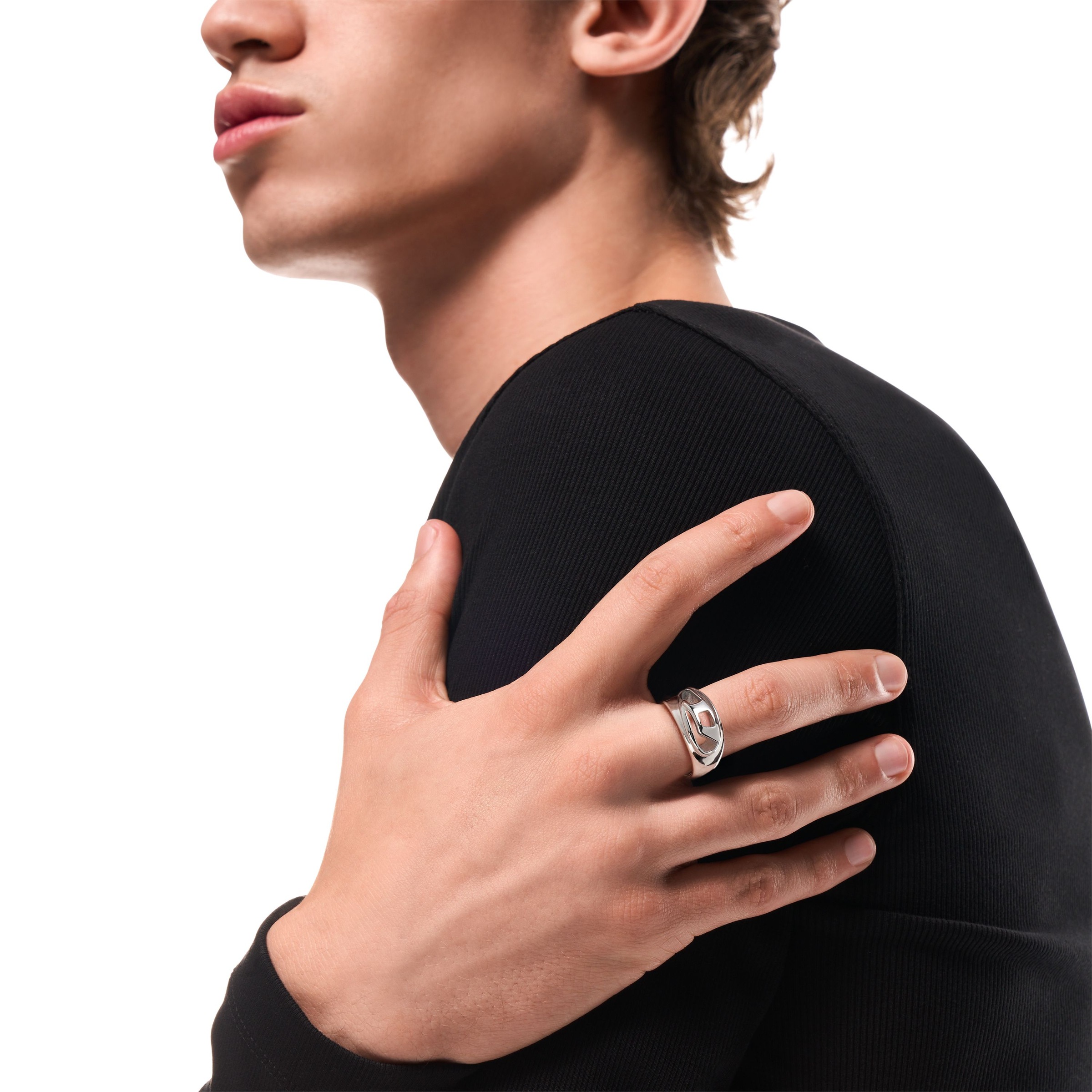 Diesel Fingerring »Oval D«