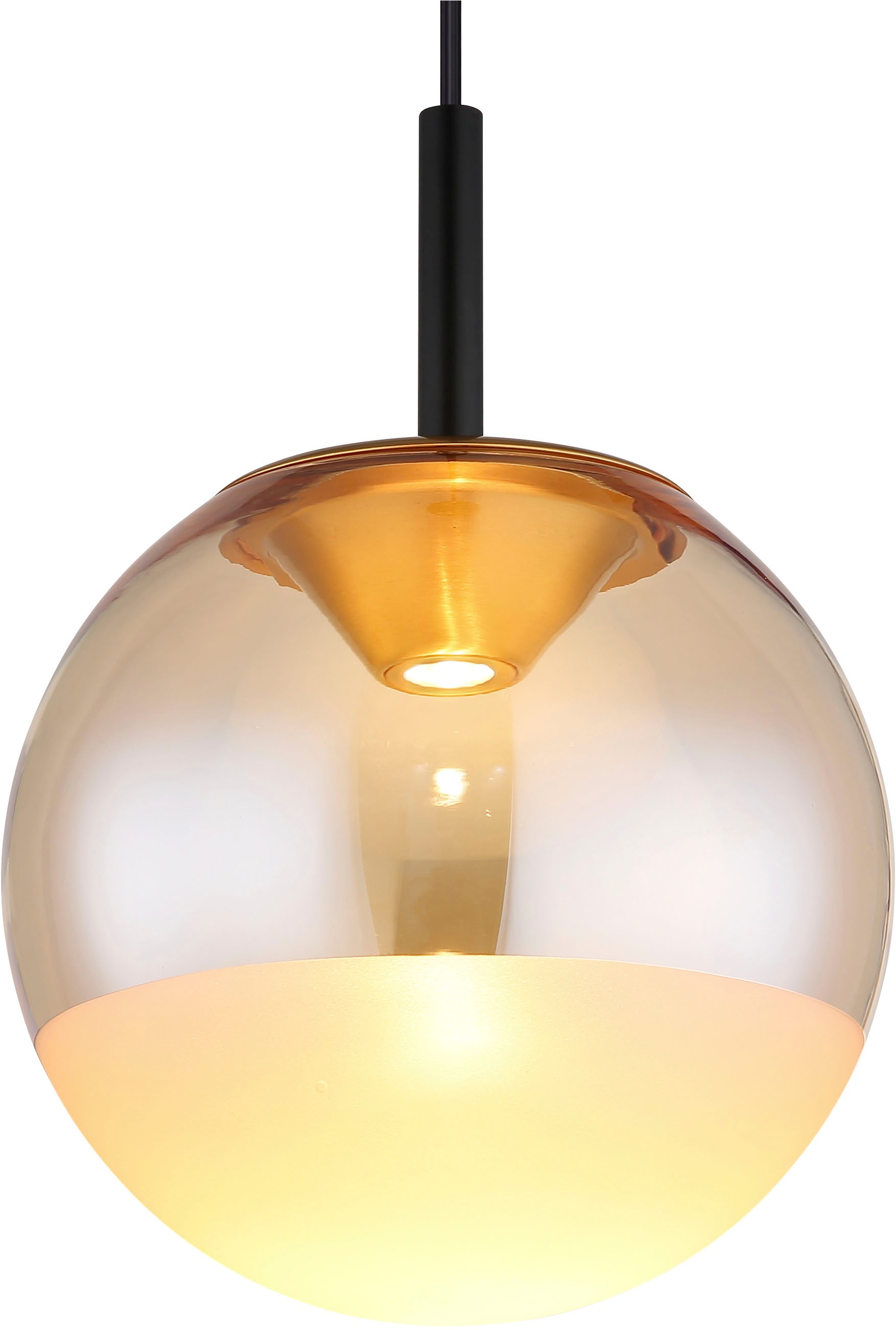GLOBO LIGHTING Hängeleuchte »SEVERIN« LED-Modul 1 Stk. Warmweiß Hängelampe Esszimmer-Leuchte Esstischleuchte Wohnzimmer