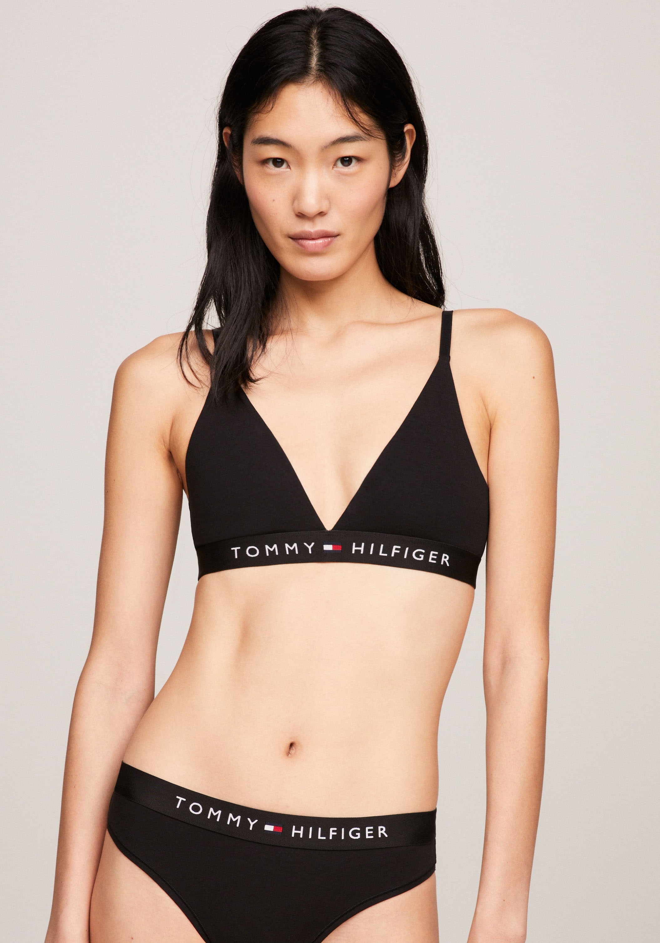 Bralette-BH »UNLINED TRIANGLE«, mit Tommy Hilfiger Markenlabel