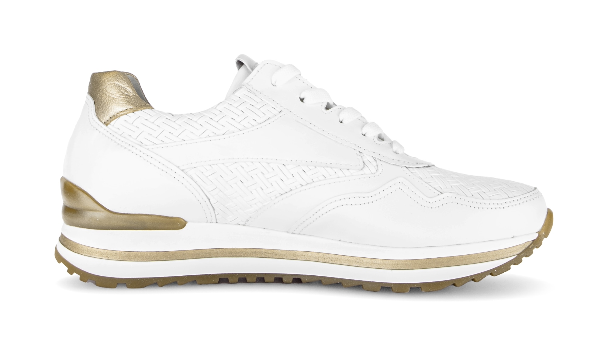 Gabor Keilsneaker »TURIN«  Freizeitschuh, Halbschuh, Schnürschuh in Komfortweite G (=weit)