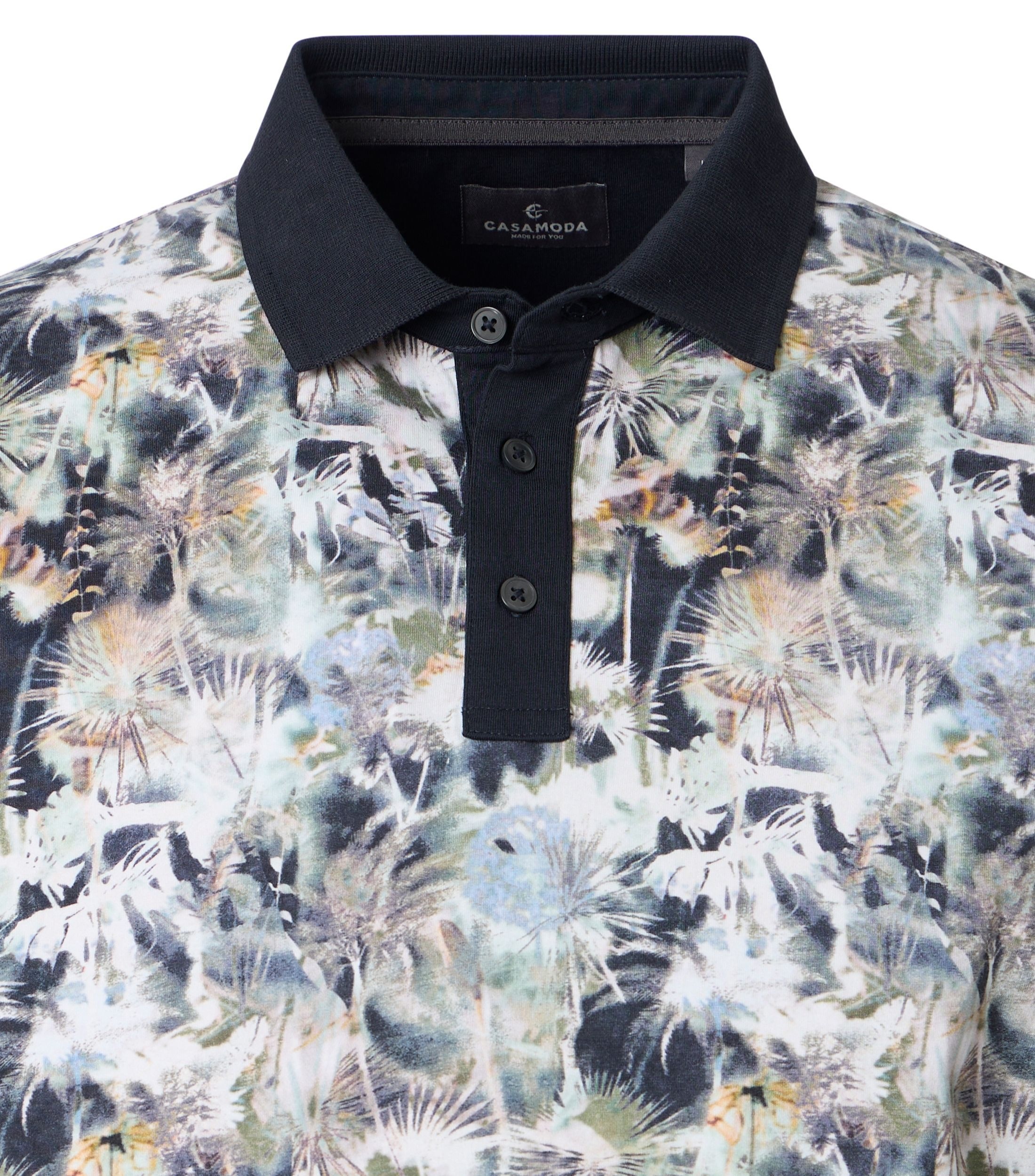 CASAMODA Poloshirt »CASAMODA Polo-Shirt Print«