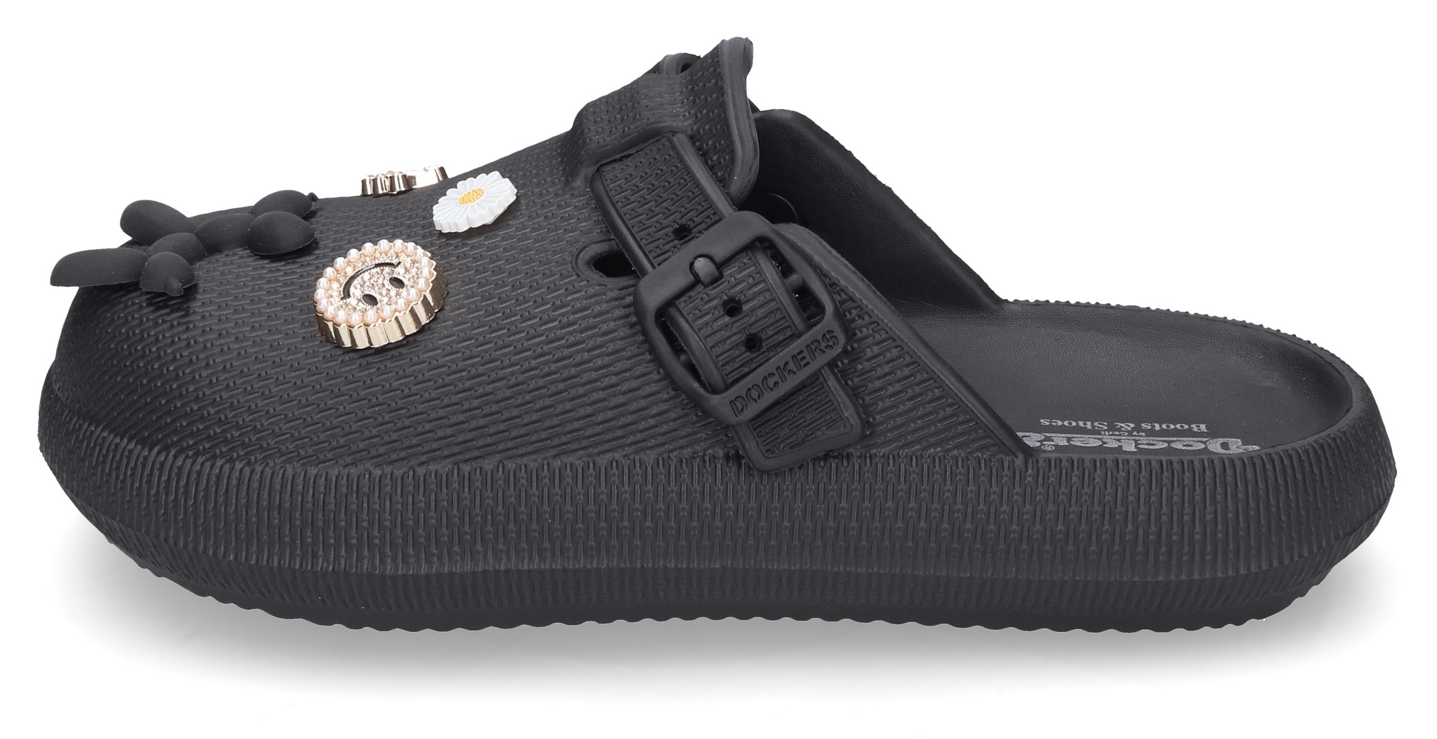 Dockers by Gerli Clog, Badeschuhe, Sommerschuh mit Verzierungen