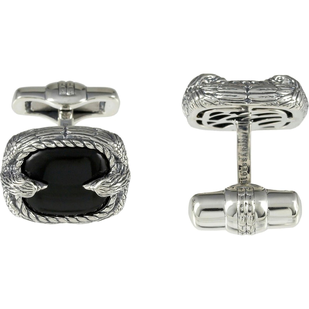 BALDESSARINI Manschettenknöpfe »Schmuck Geschenk, Cufflink Silber 925«