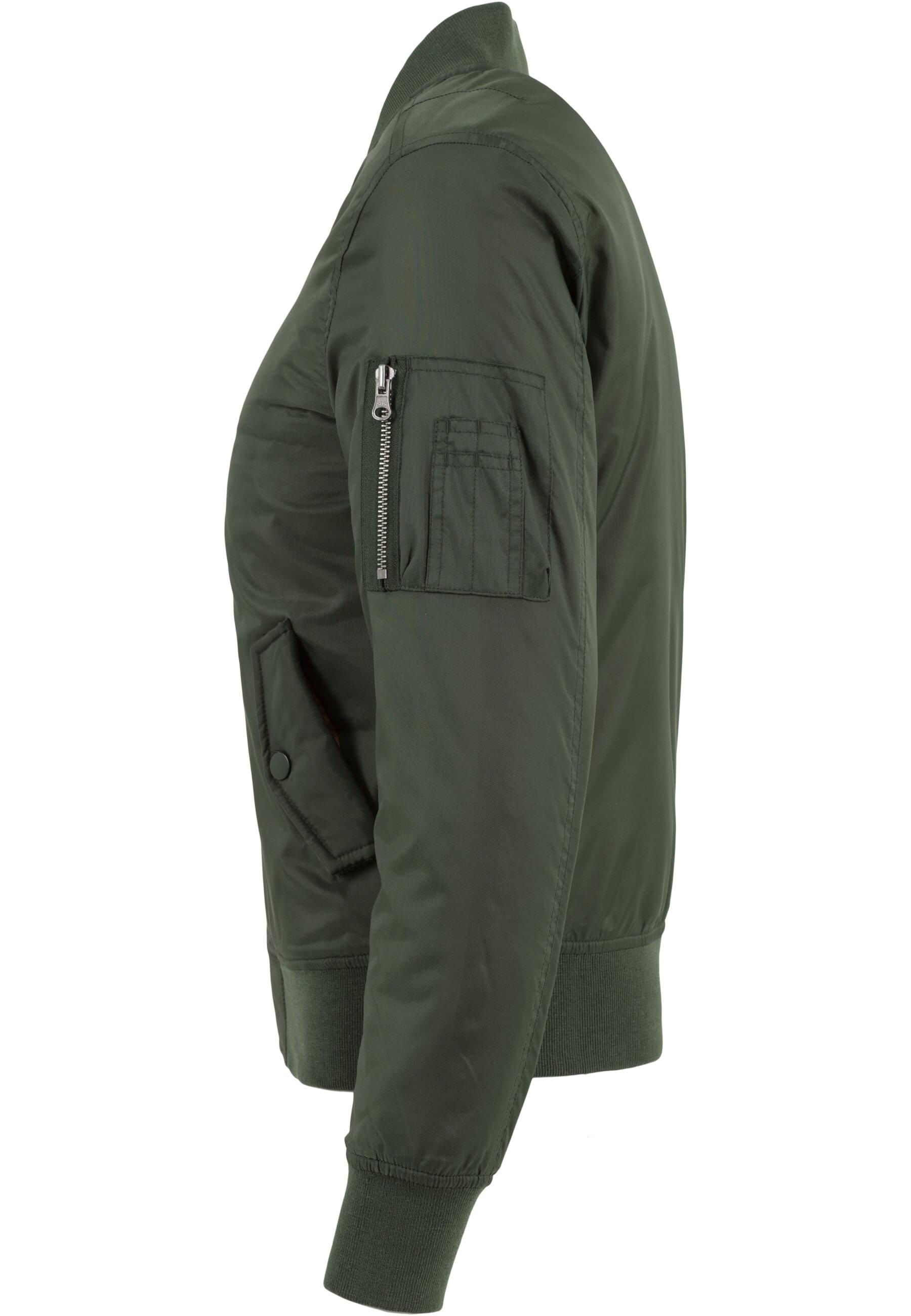 URBAN CLASSICS Allwetterjacke »Urban Classics Damen Ladies Basic Bomber Jacket«, (1 St.), ohne Kapuze
