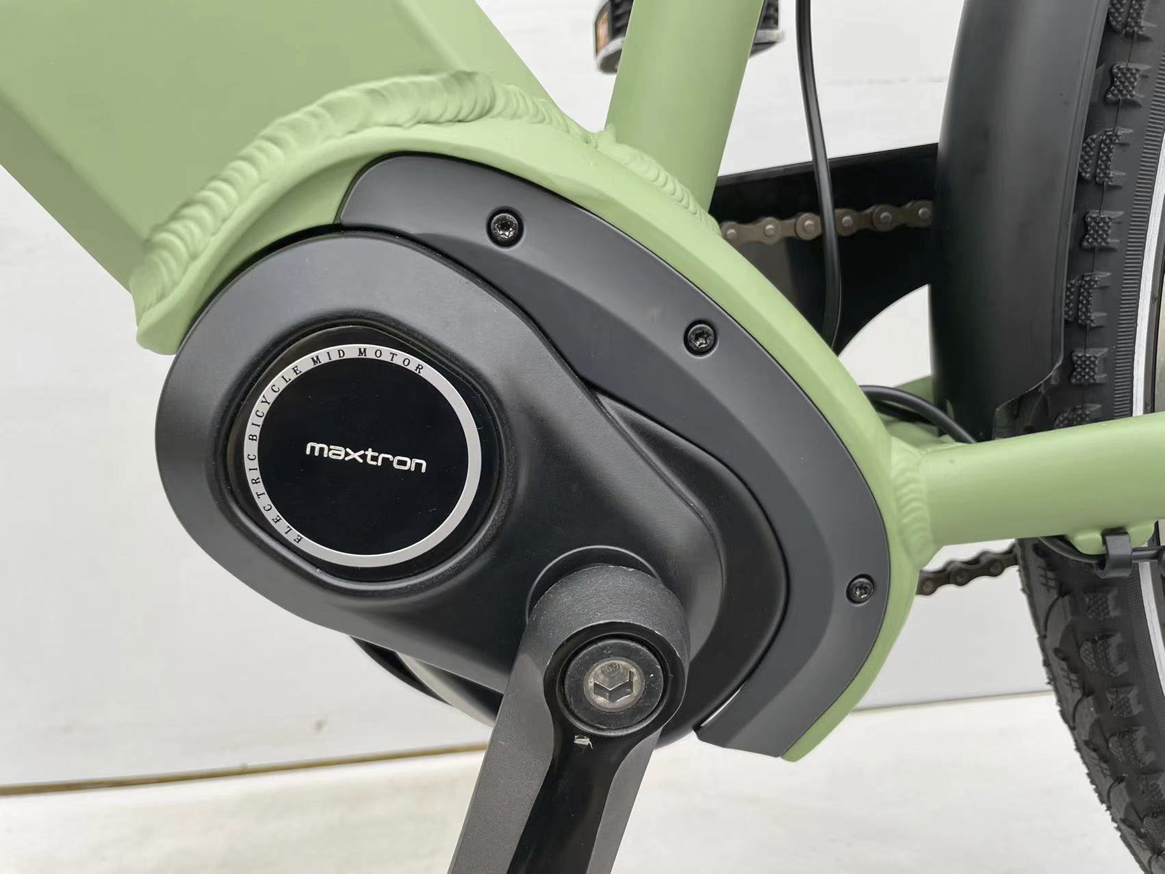 Thumbnail - Maxtron "MT 12X" 7 Gang Shimano NEXUS Schaltwerk Nabenschaltung Mittelmotor 250 W mit Ringschloss, Pedelec, Elektrofahrr...