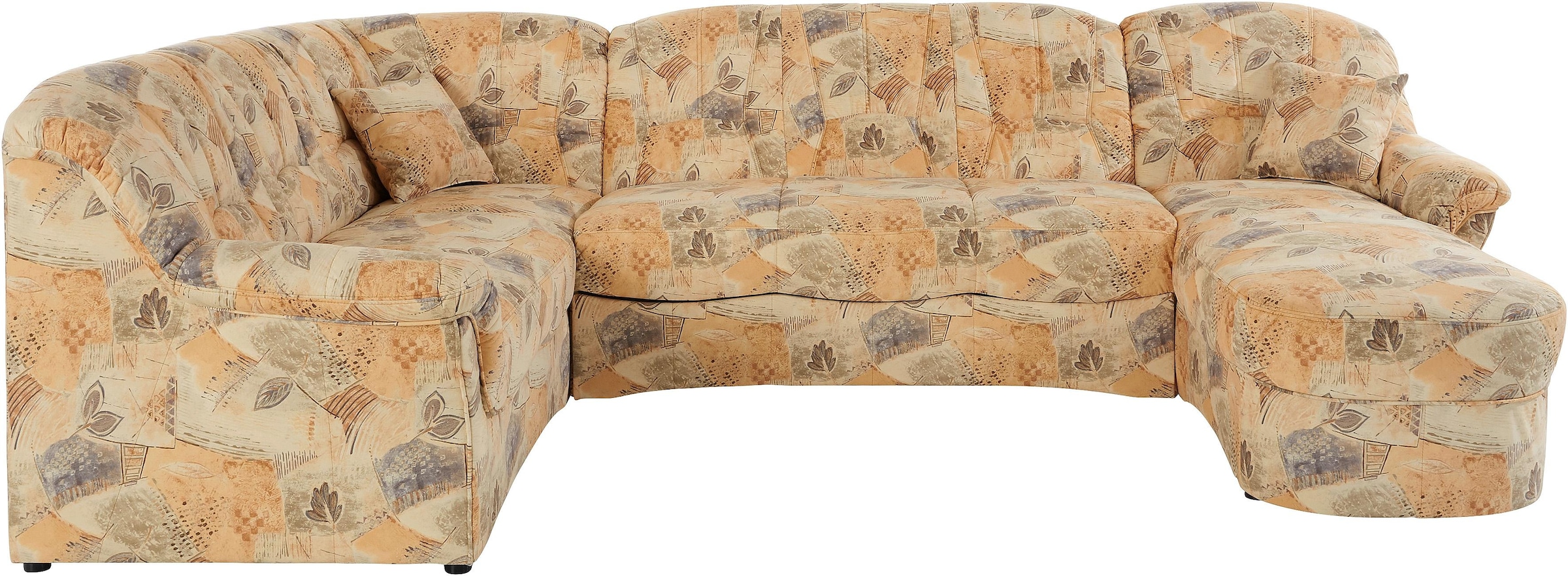 DOMO collection Wohnlandschaft »Bahia Sitzbelastung 140 kg, U-Form«, wahlweise mit Bettfunktion
