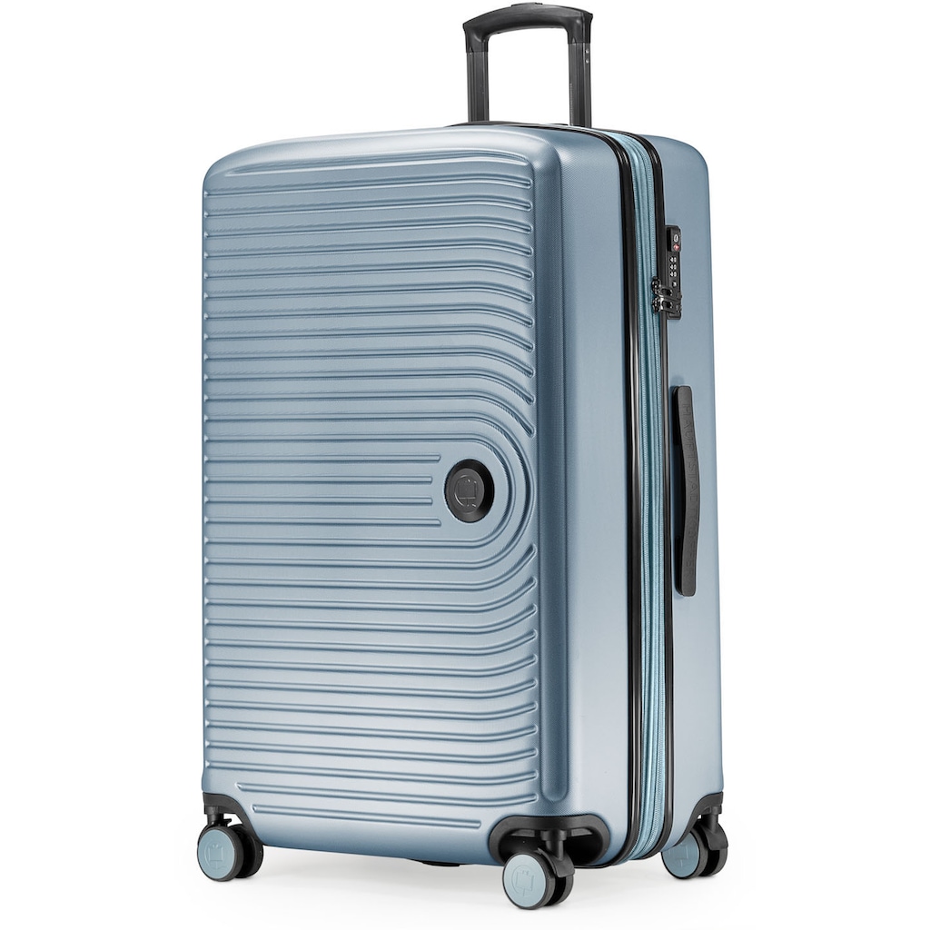 Hauptstadtkoffer Hartschalen-Trolley »Mitte, pool blue, 77 cm«, 4 Rollen