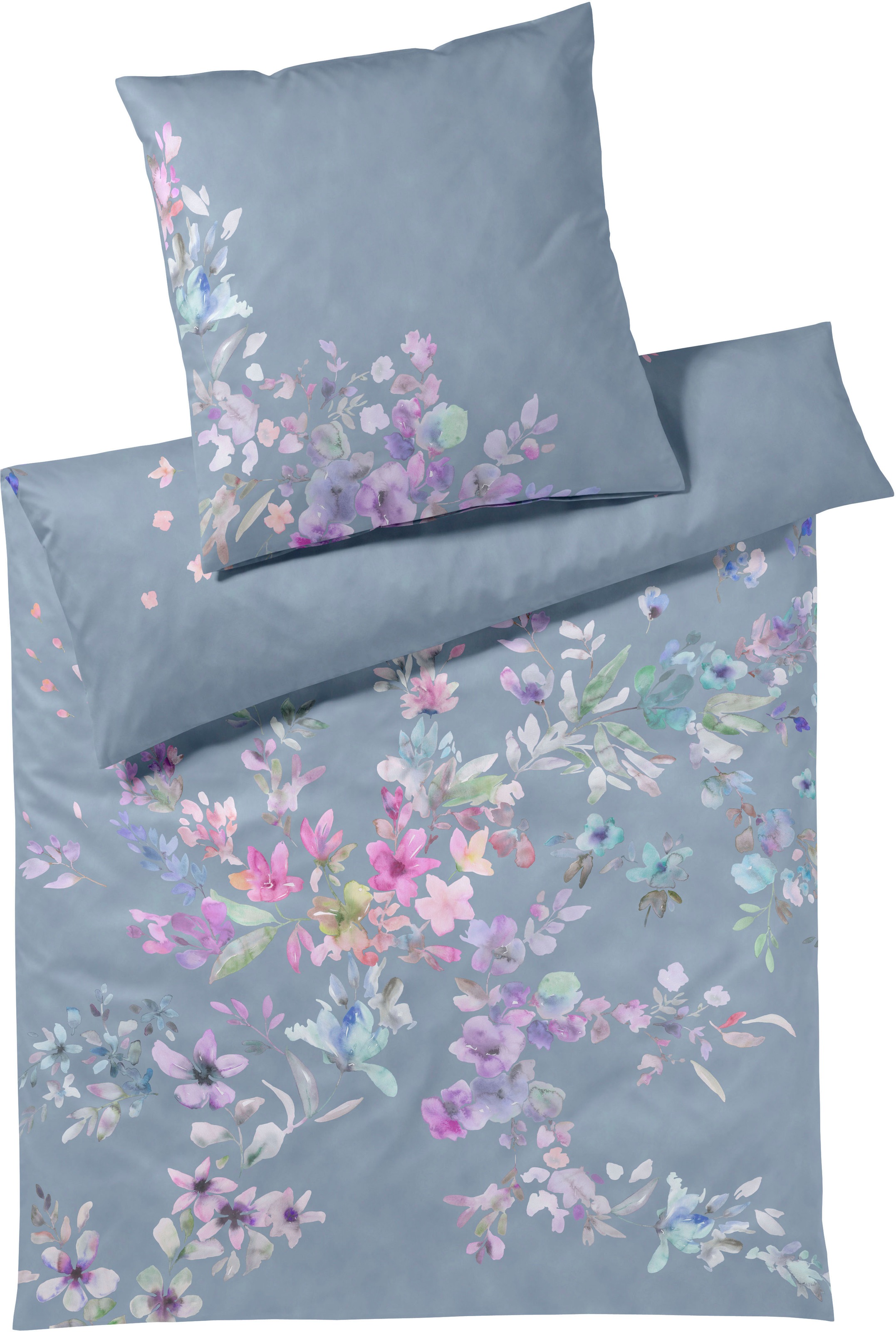 Elegante Bettwäsche "Amazing" 2 Stk. tlg. angenehmes Hautgefühl günstig online kaufen