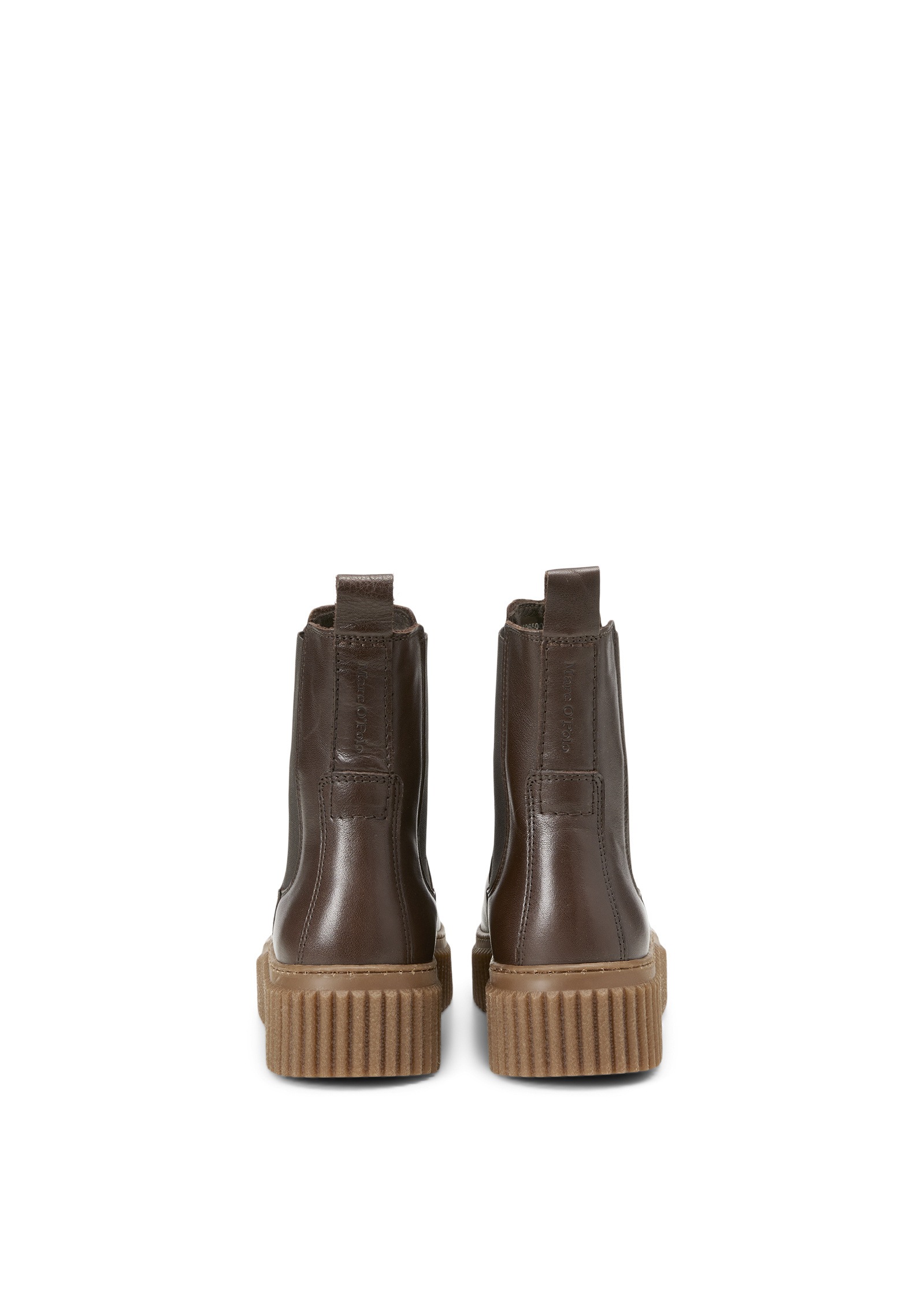 Marc O'Polo Chelseaboots »mit gerillter Plateausohle«
