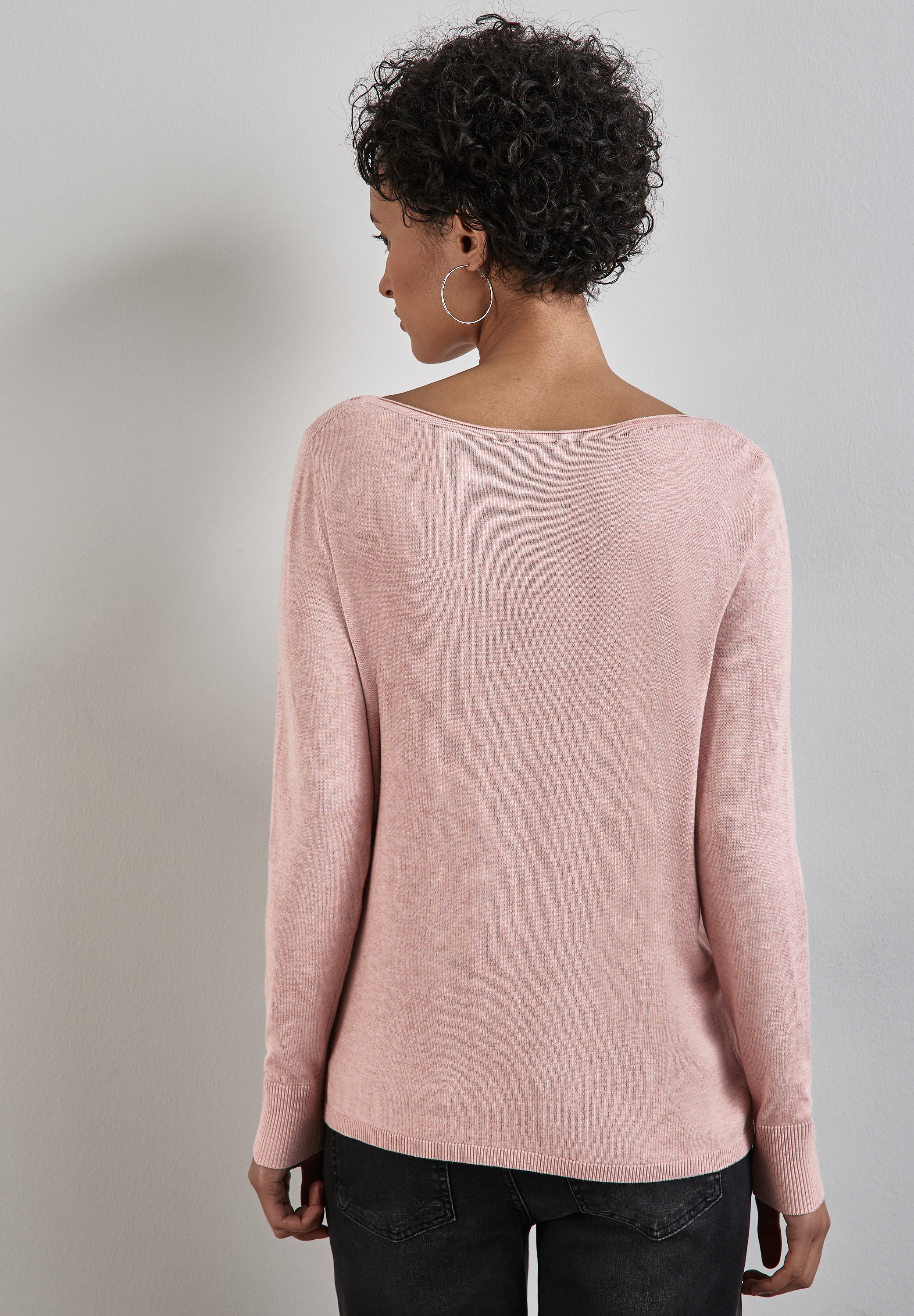 STREET ONE Strickpullover, Feinstrick günstig online kaufen