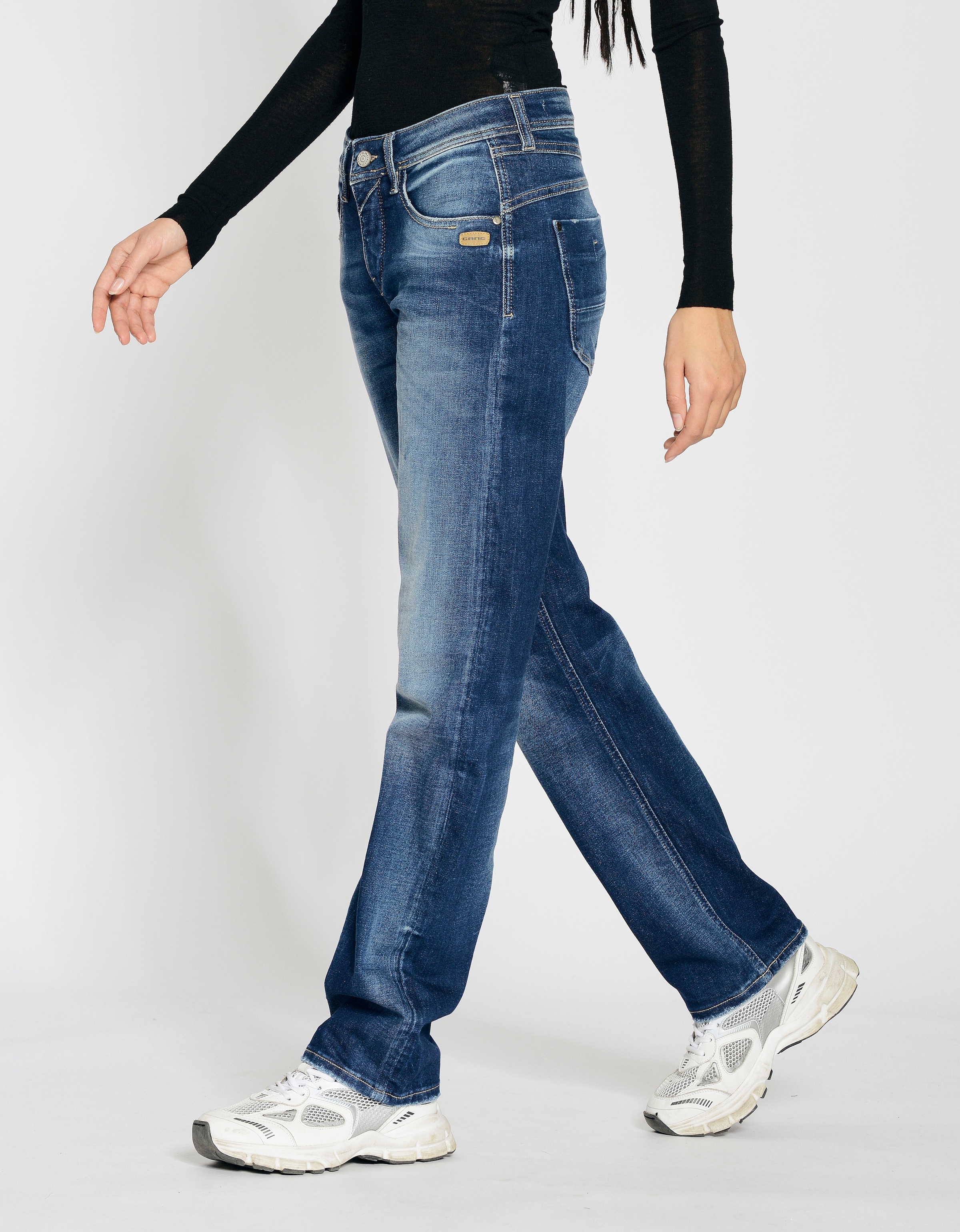 GANG Loose-fit-Jeans "94AMELIE STRAIGHT" günstig online kaufen