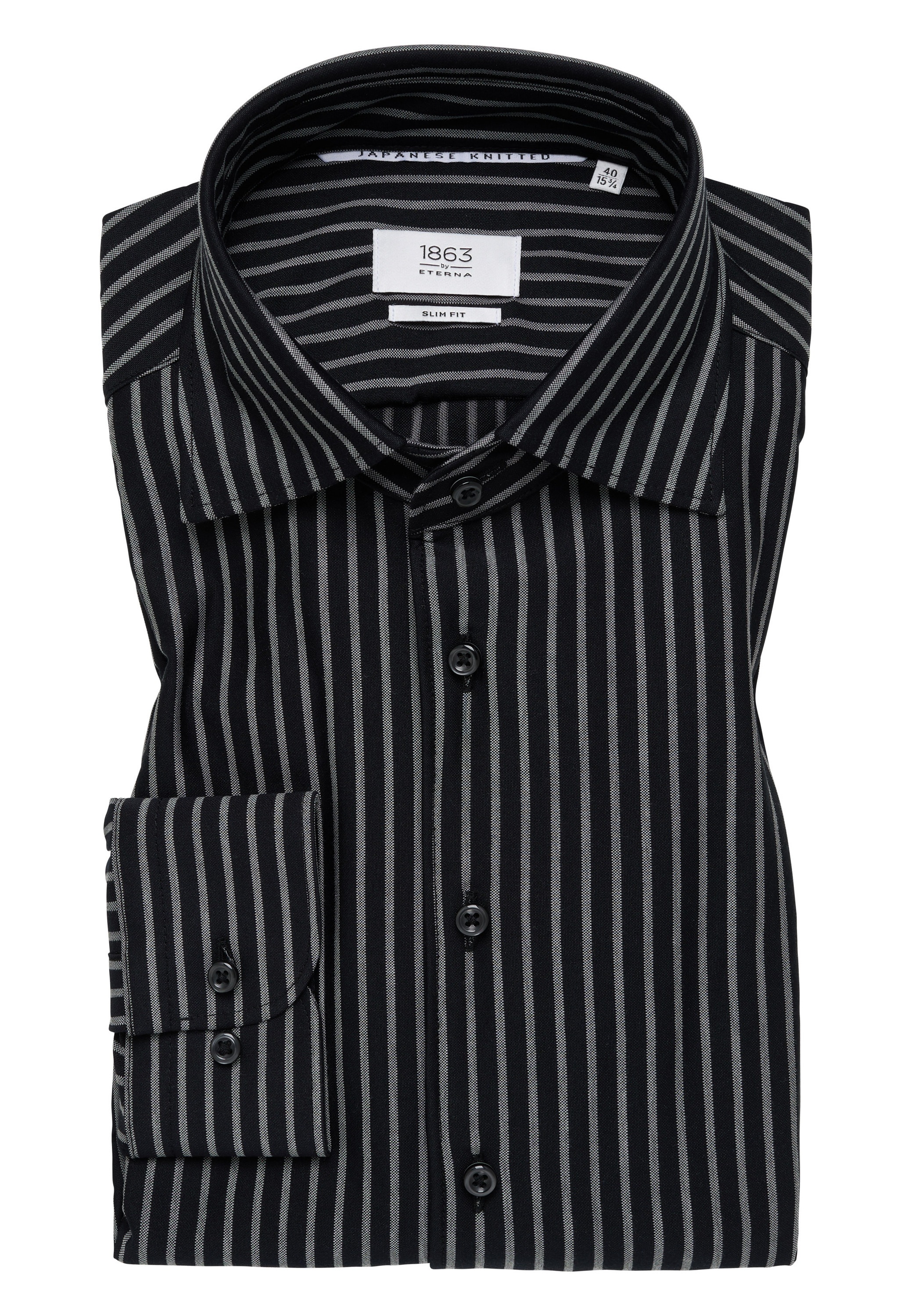 Eterna Langarmhemd »SLIM FIT« NON IRON (bügelfrei)