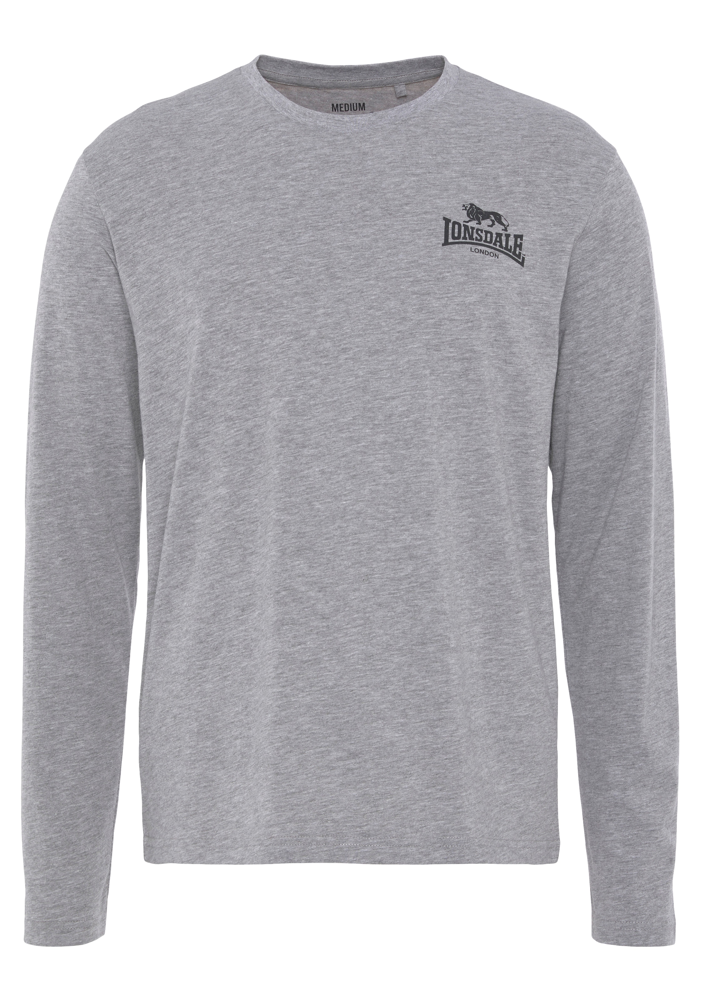 Lonsdale Langarmshirt, (Packung, 2 tlg., 2er-Pack)