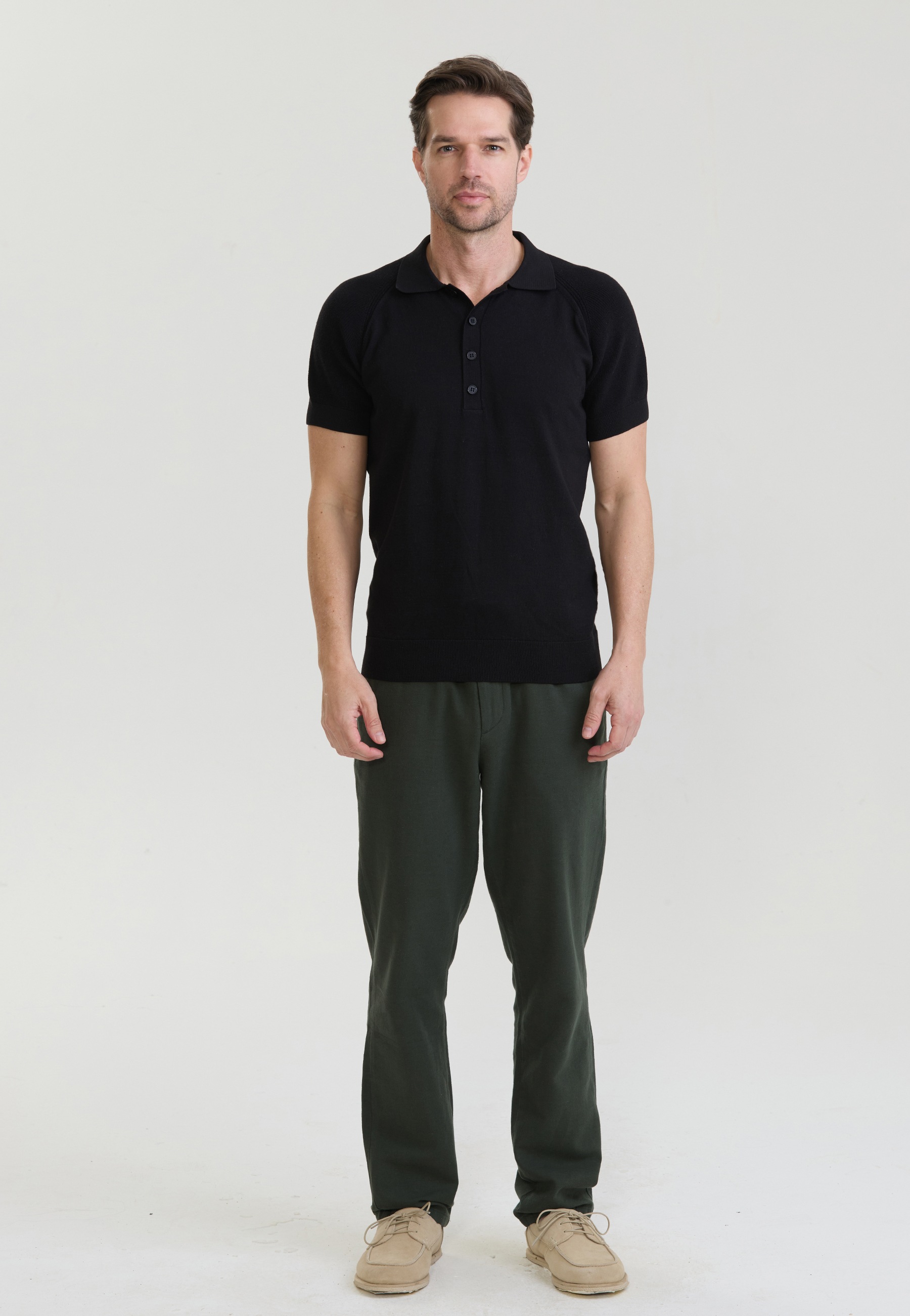 Felix Hardy Poloshirt »Strick-Polo Shirt Kurzarm«