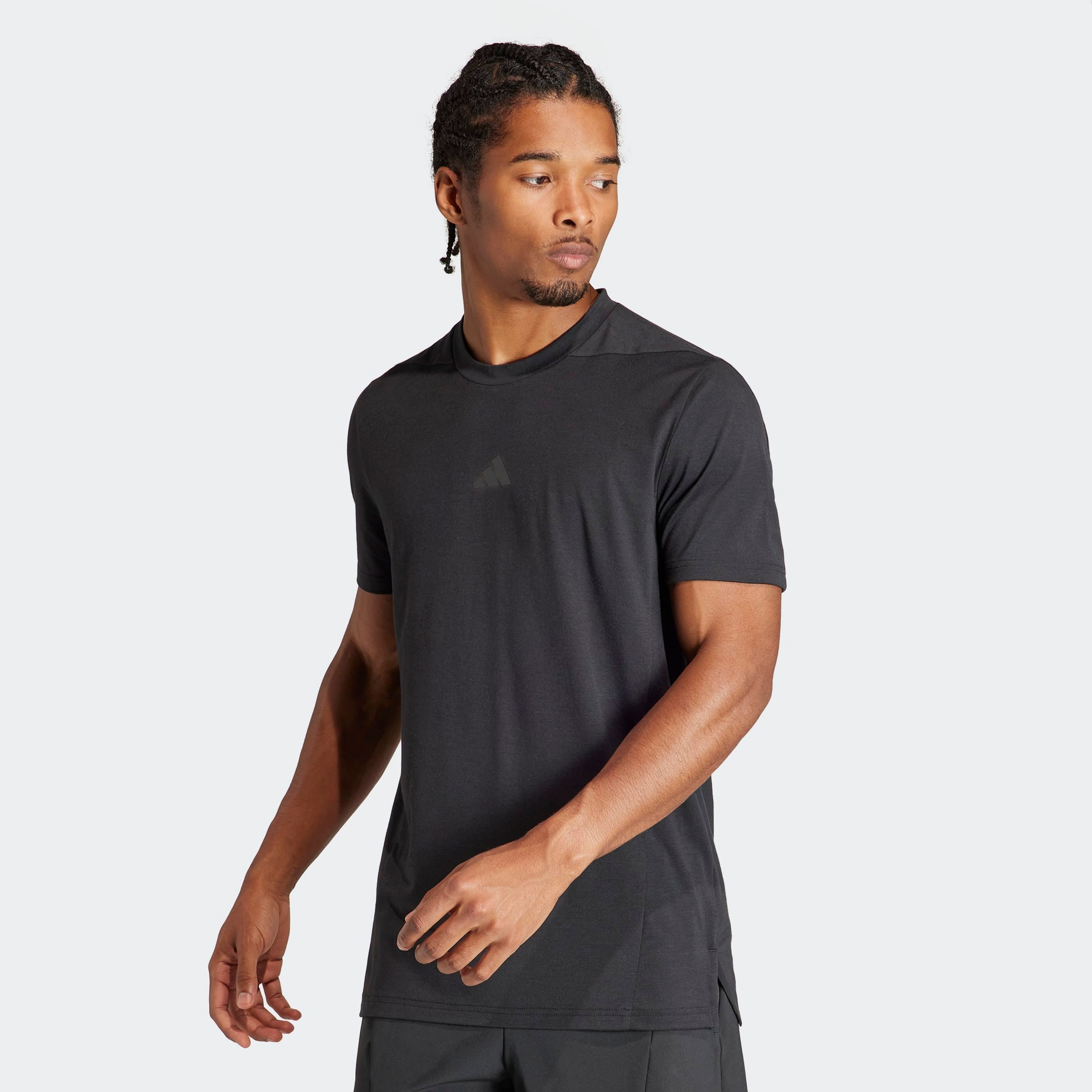adidas Performance T-Shirt "D4T TEE" mit Rundhalsausschnitt, ohne Verschluss, sportlicher Stil