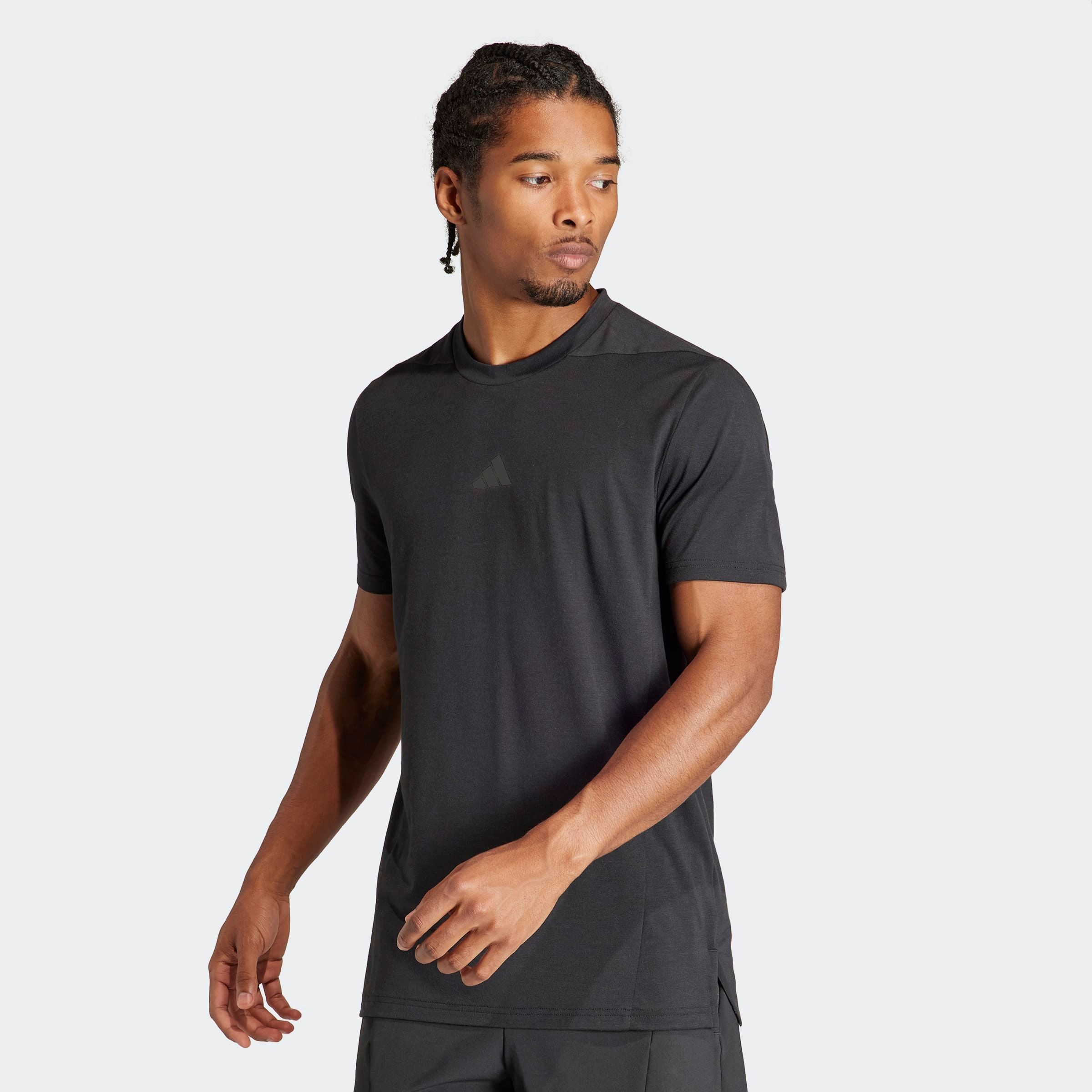 Adidas Designed For Training T-Shirt Schwarz L 2