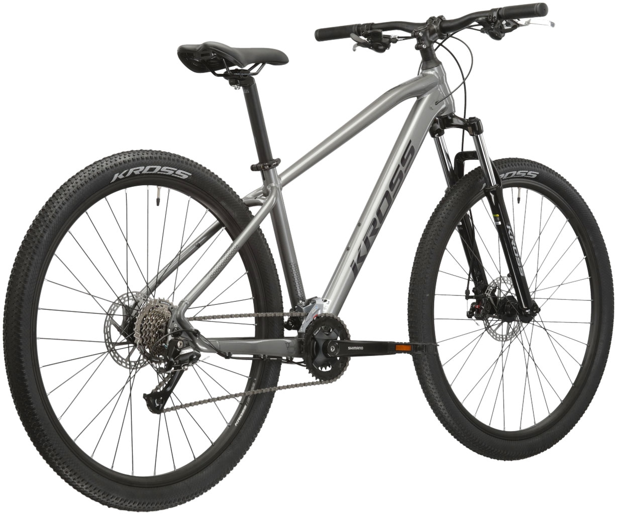 Kross Mountainbike »KROSS MTB Hardtail Hexagon 3.0 29" grau«, 16 Gang, Shimano, ACERA M3020 Schaltwerk, Kettenschaltung