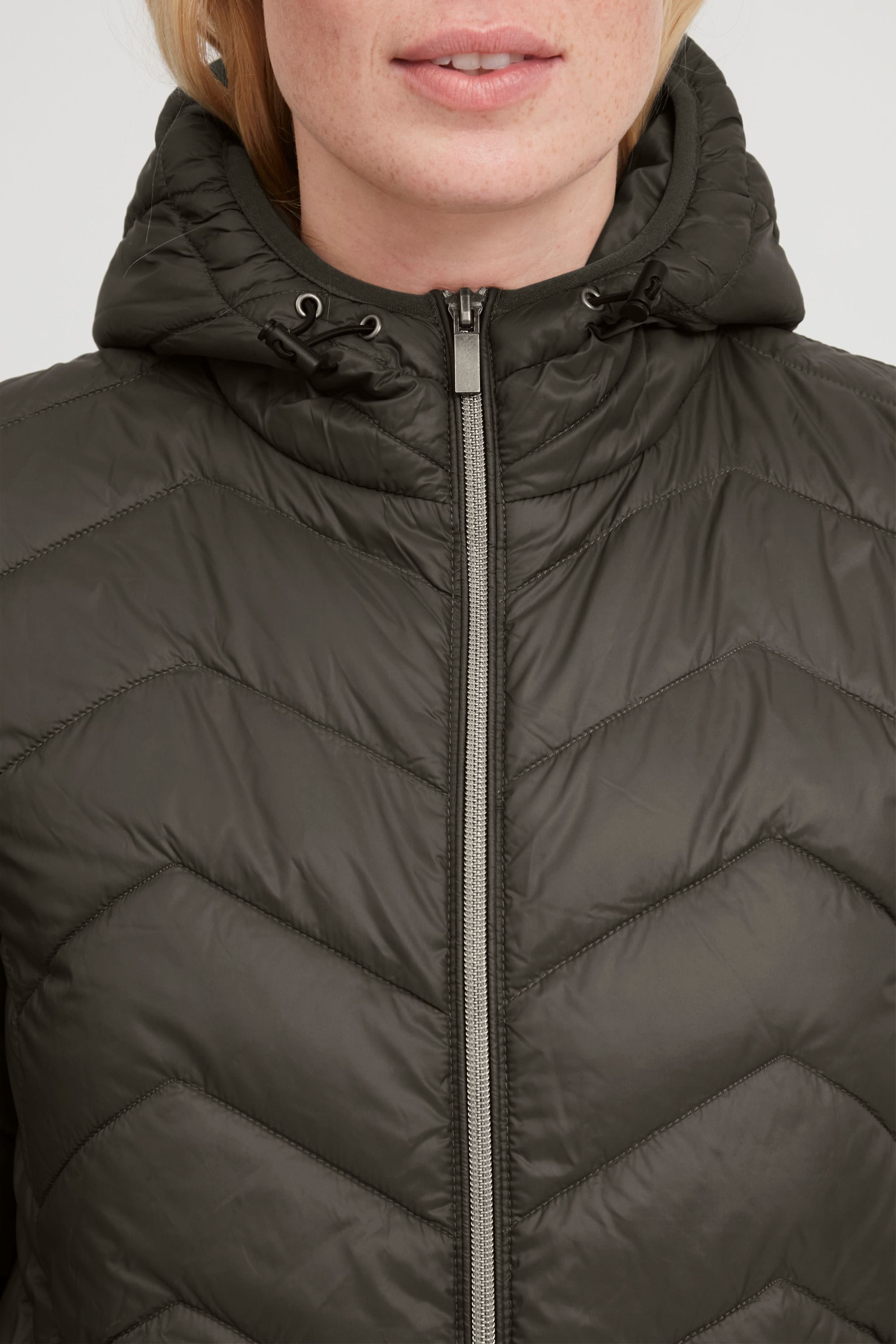 fransa Steppjacke »Steppjacke FRBapadding«, mit Kapuze