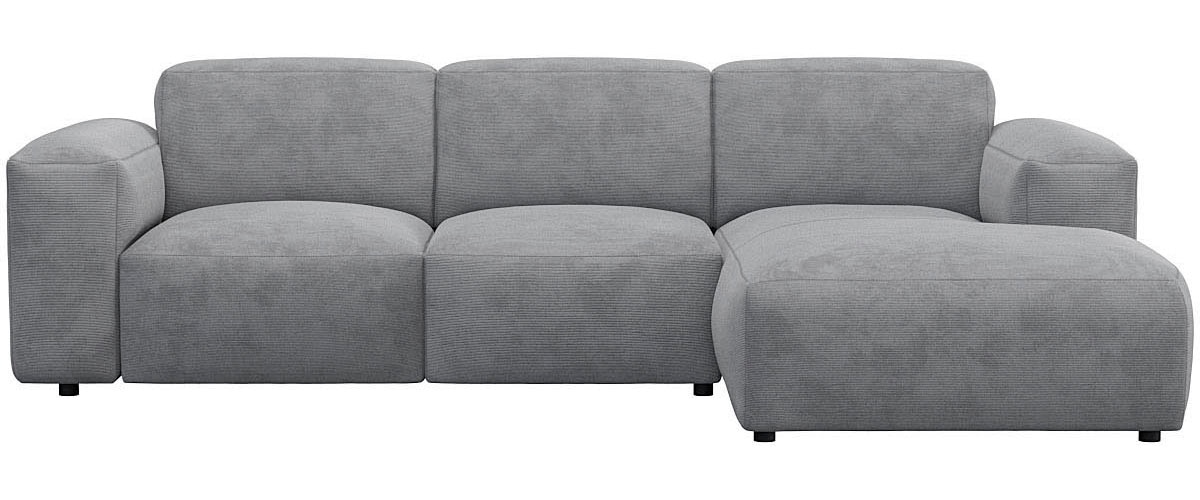 FLEXLUX Ecksofa »Lucera Chaislongue rechts oder links, L-Form, bequem«, modern & anschmiegsam,...