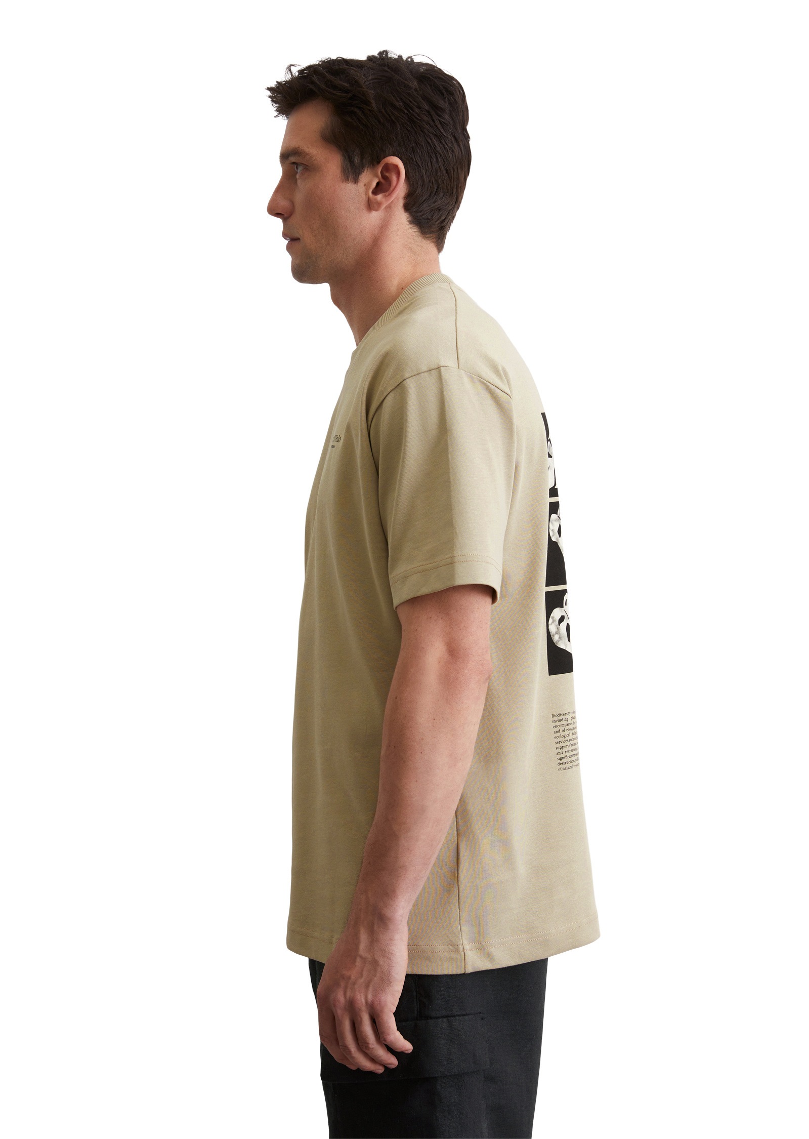 Marc O'Polo T-Shirt »mit großem Rückenprint«